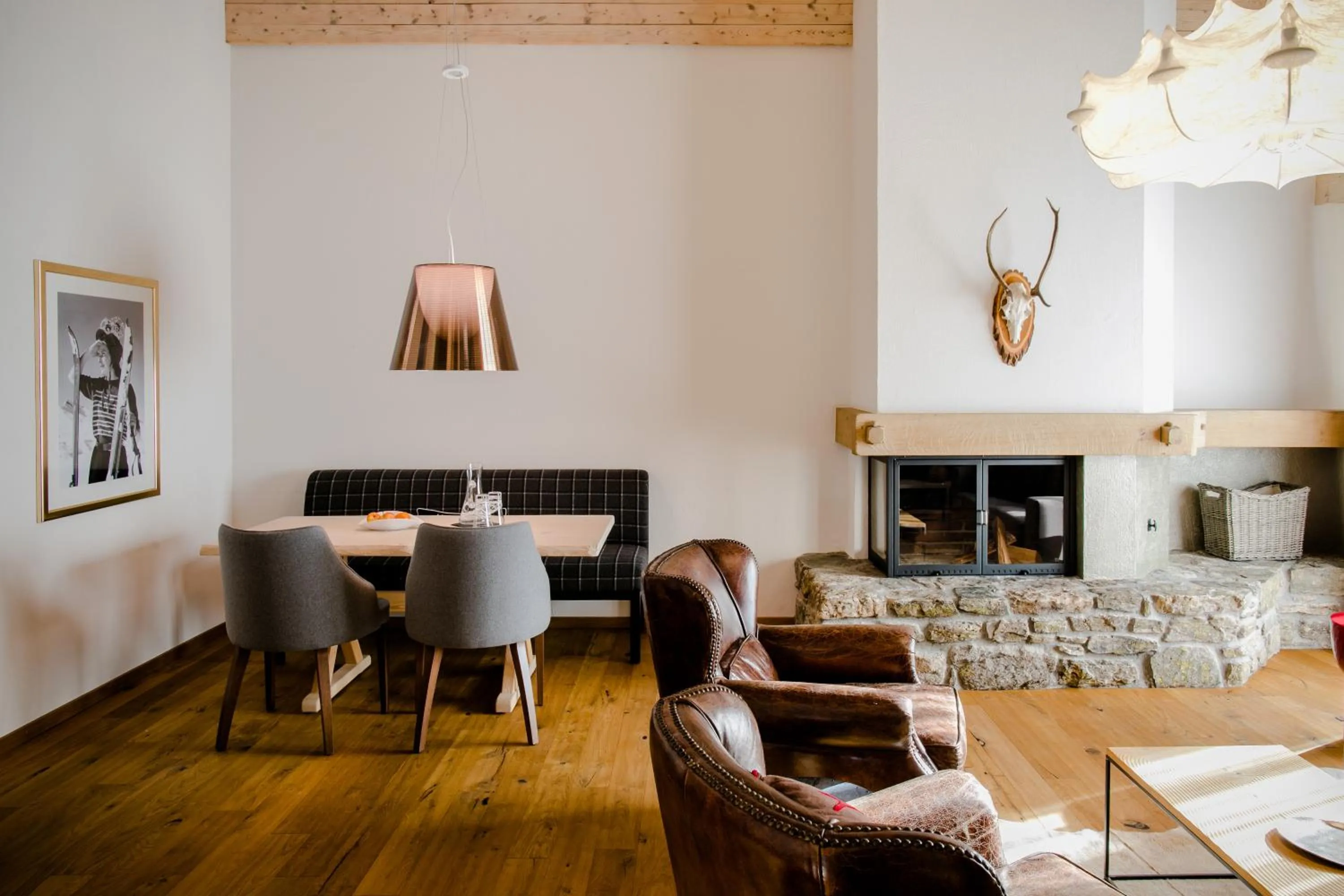 Living room in Hotel Piz Buin Klosters