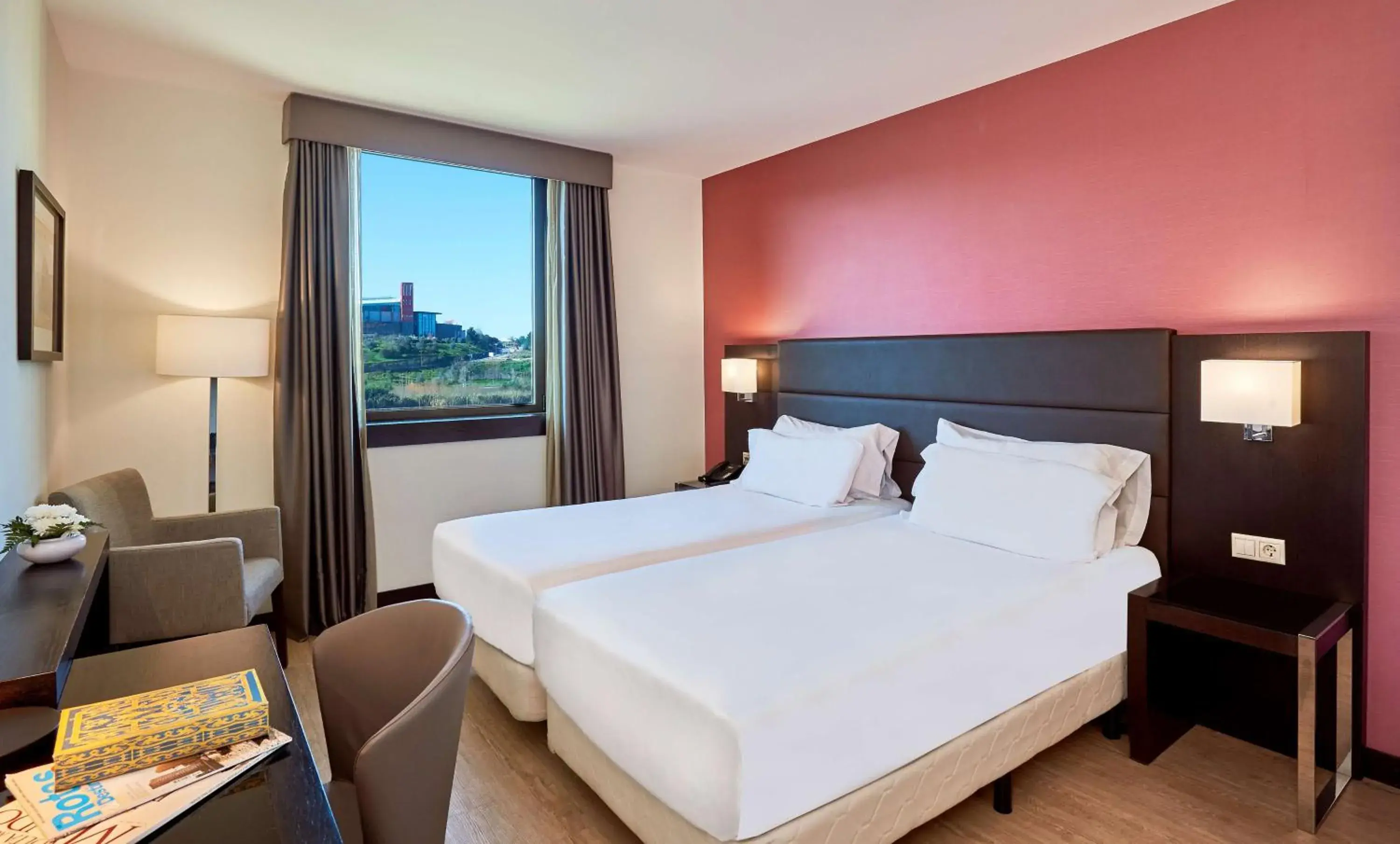 Bedroom, Bed in NH Coimbra Dona Ines Bedroom, Bed in NH Coimbra Dona Ines