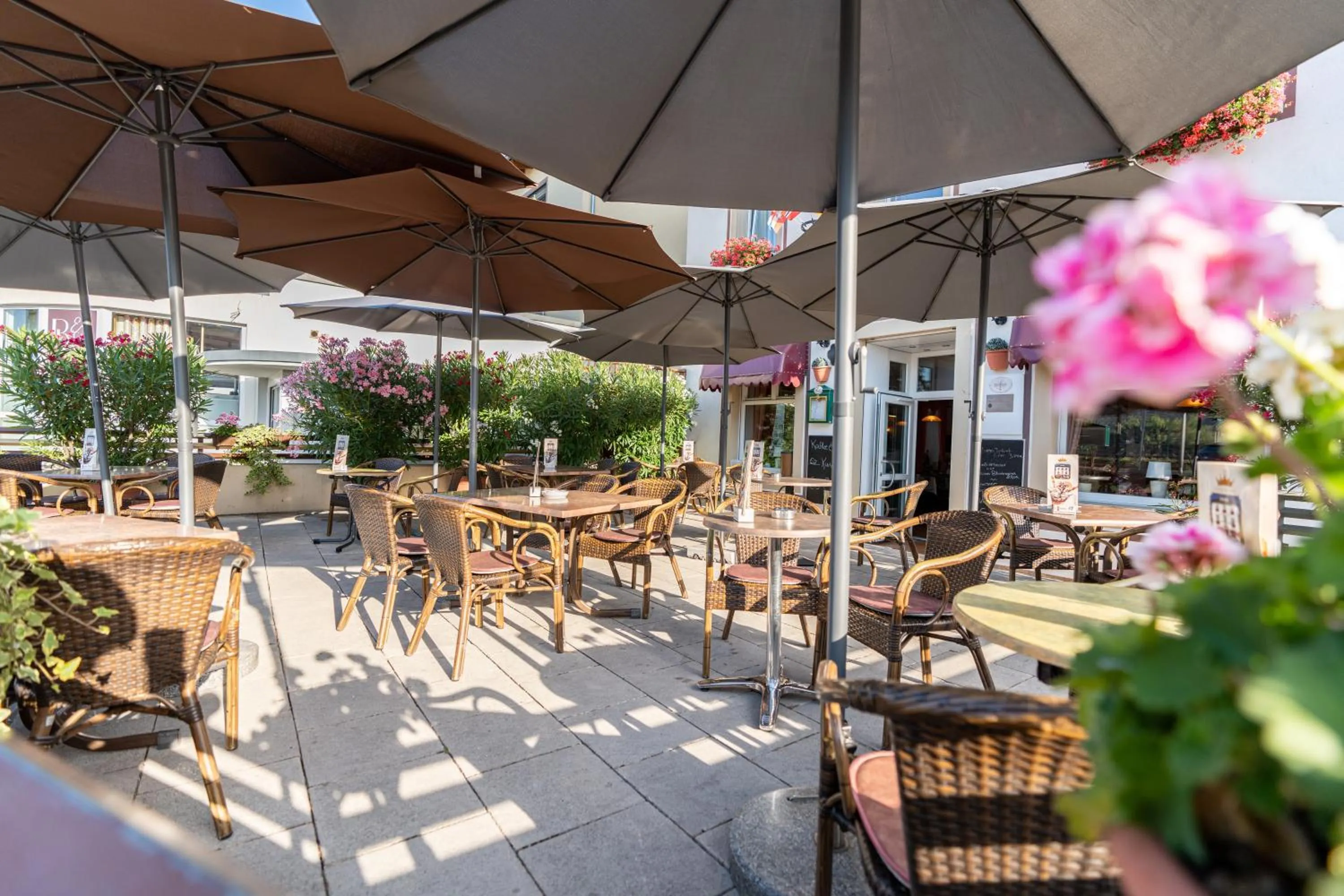 Balcony/Terrace in Hotel Krone Rüdesheim