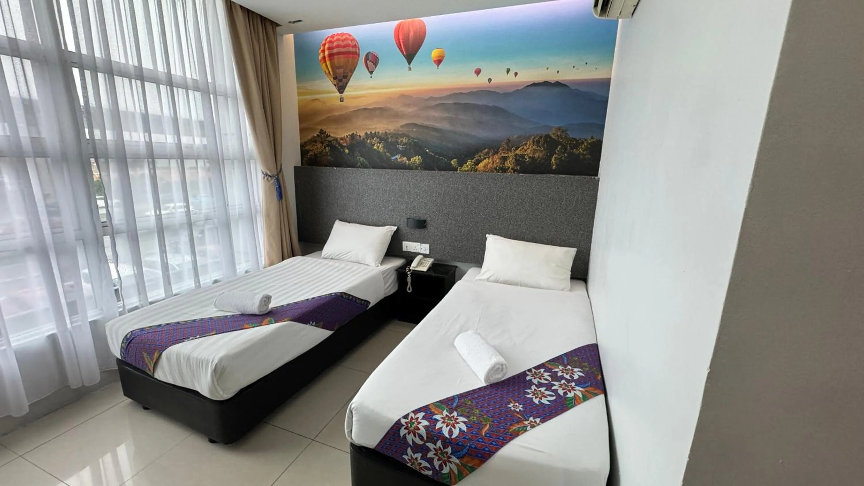 Bed in Best View Hotel Puchong