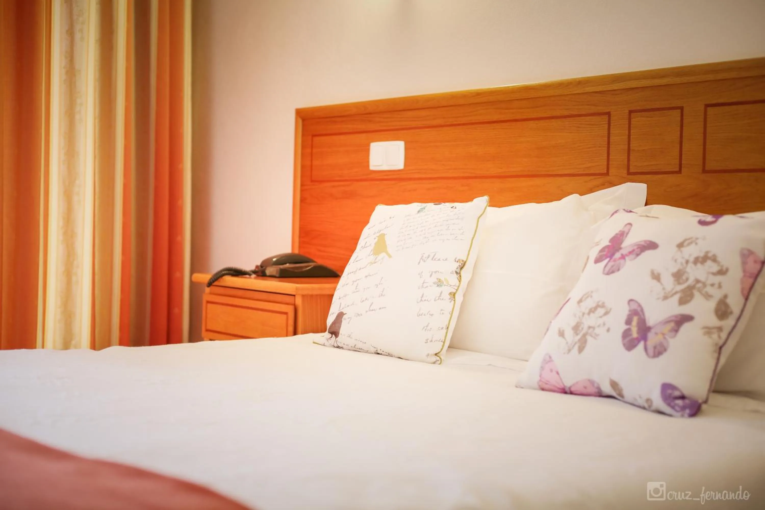 Bed in Hotel Pantanha Nature & Fitness