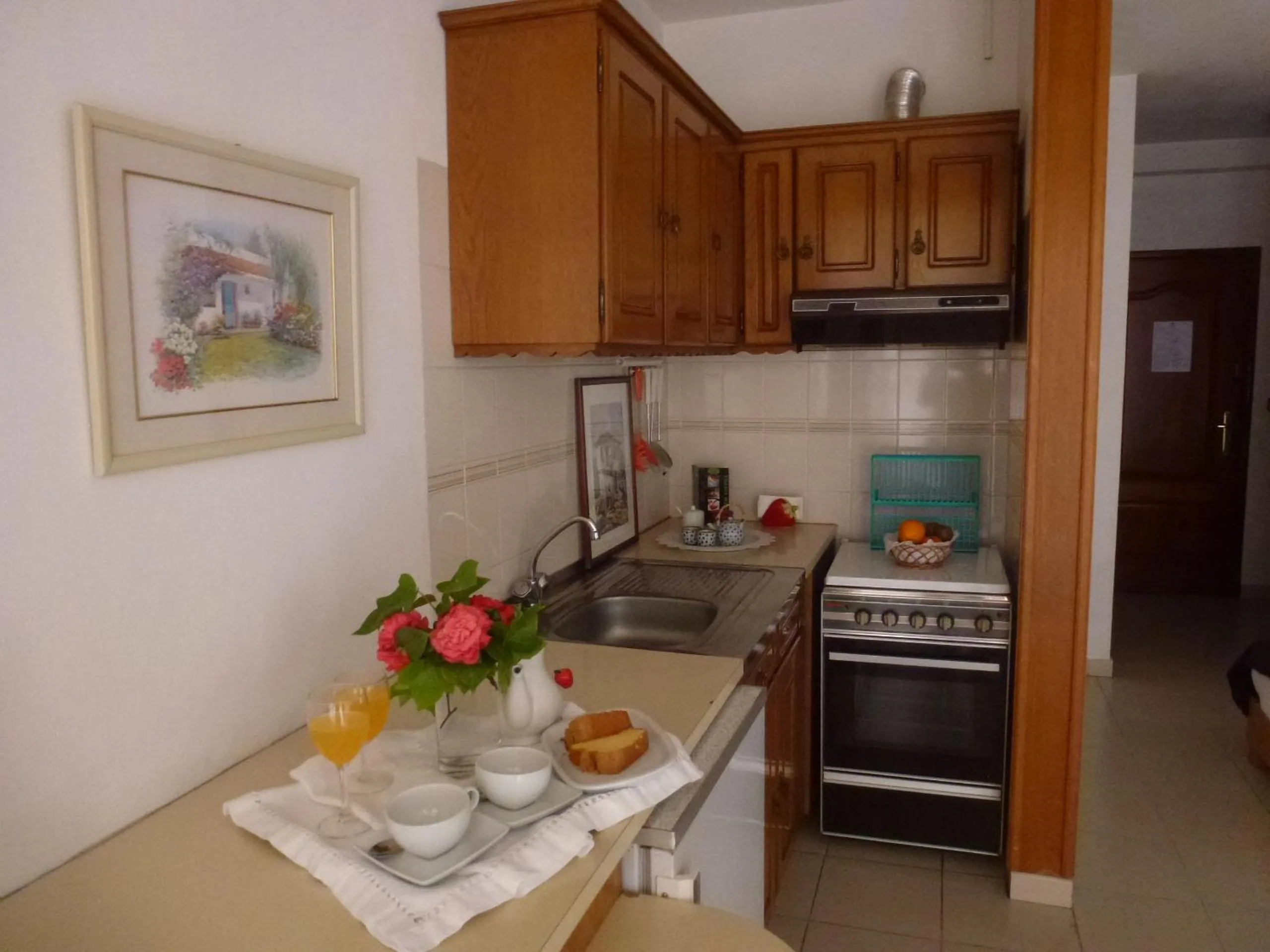 Kitchen or kitchenette in Hotel Pantanha Nature & Fitness