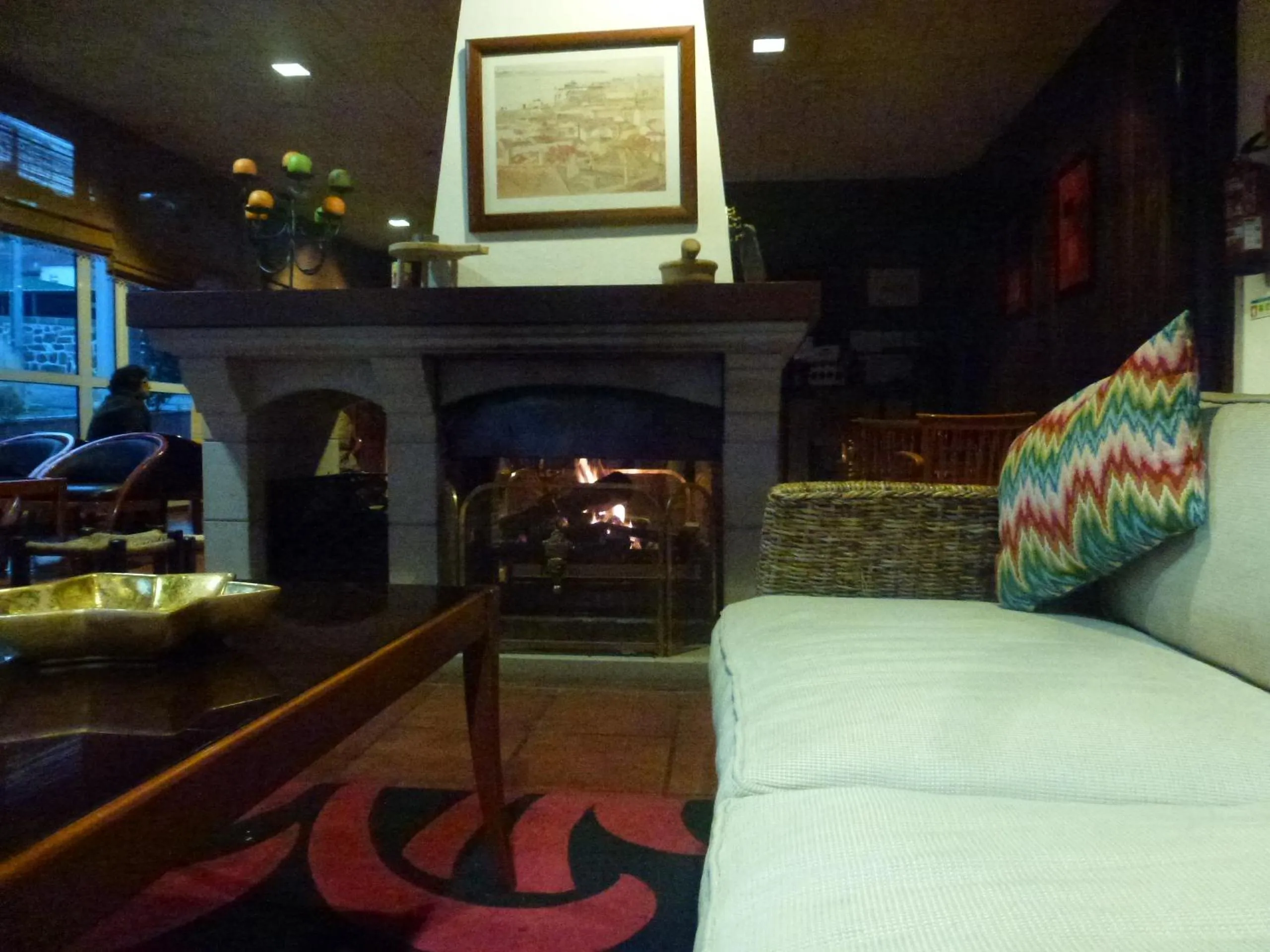 Seating area in Hotel Pantanha Nature & Fitness