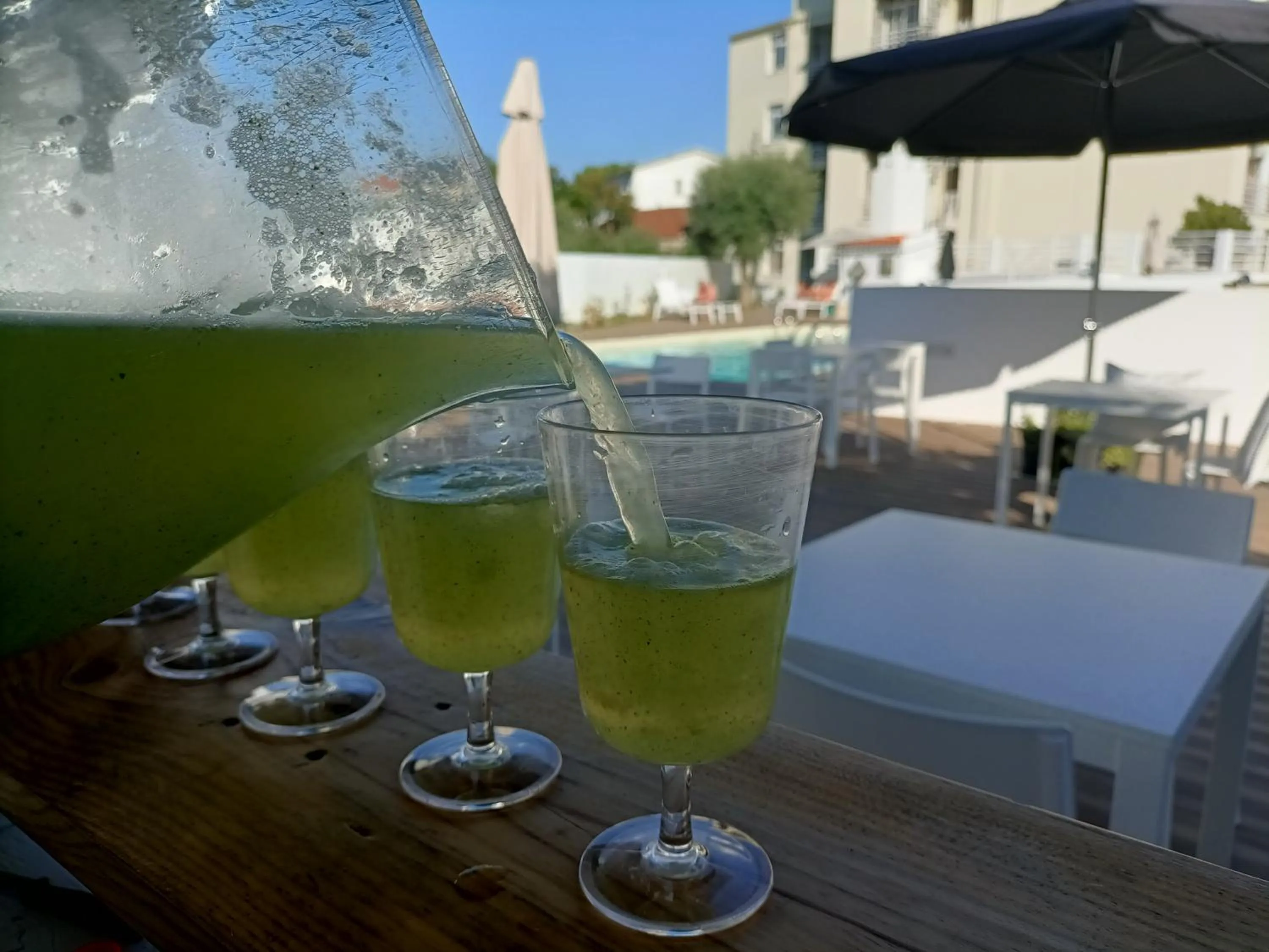 Swimming pool in Hotel Pantanha Nature & Fitness