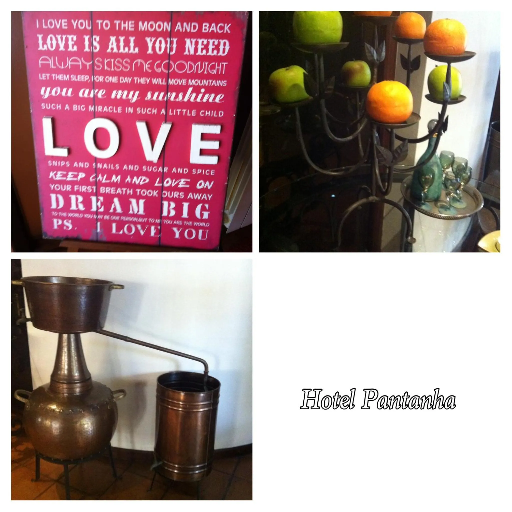 Decorative detail in Hotel Pantanha Nature & Fitness