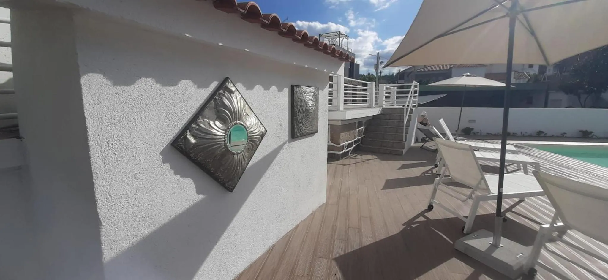 Pool view in Hotel Pantanha Nature & Fitness