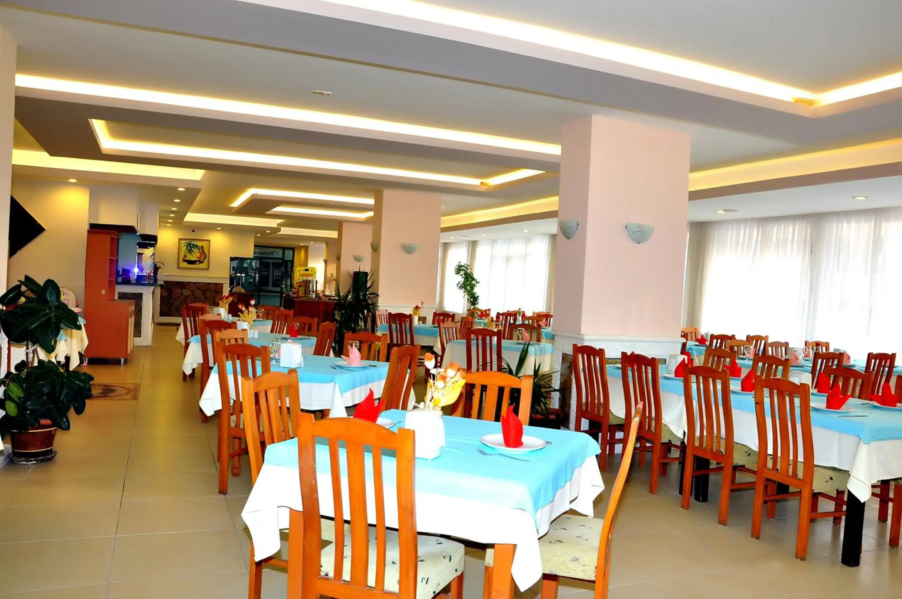 Restaurant/Places to Eat in Cinar Family Suite Hotel - Side