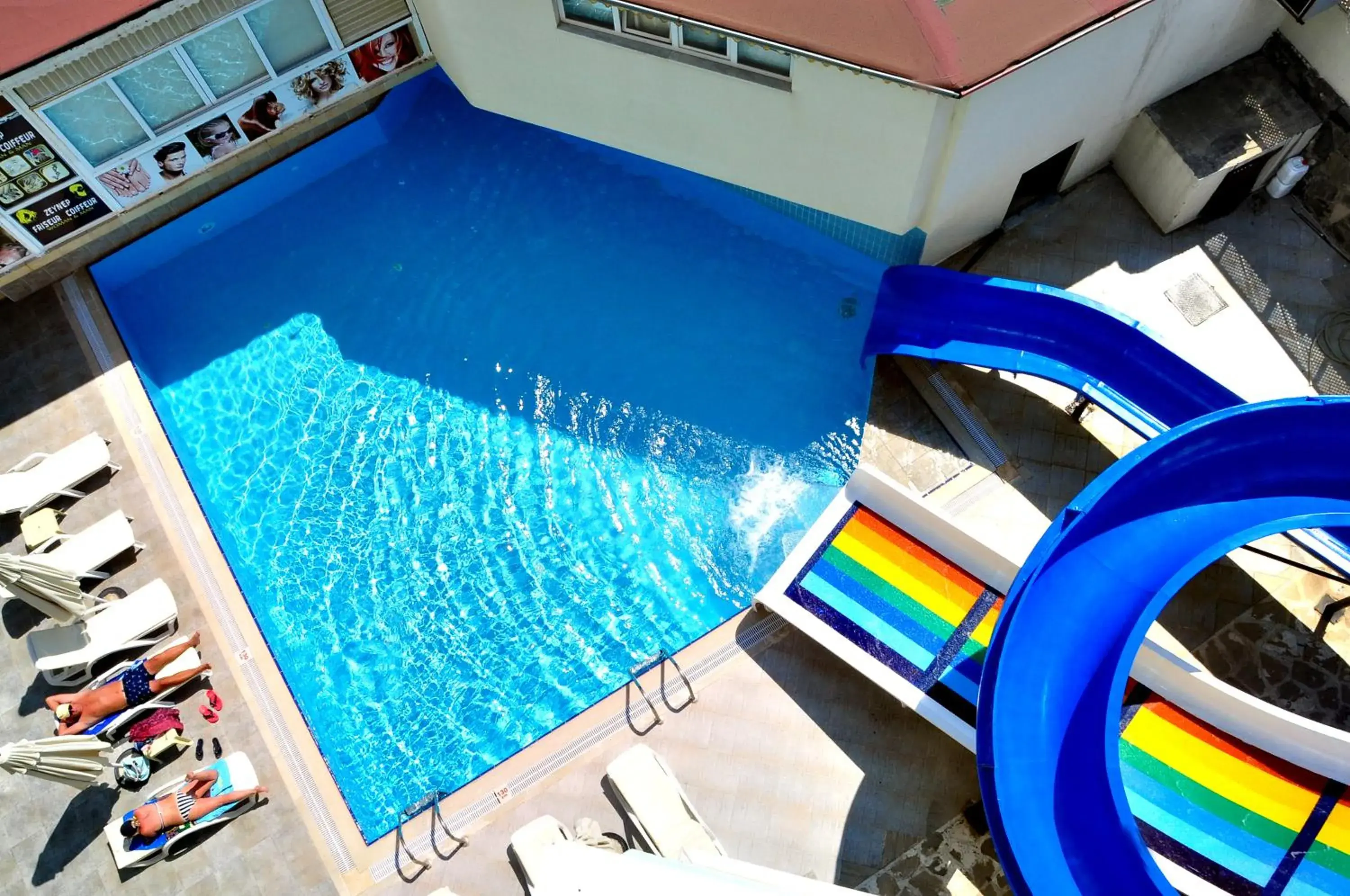 Pool View in Cinar Family Suite Hotel - Side