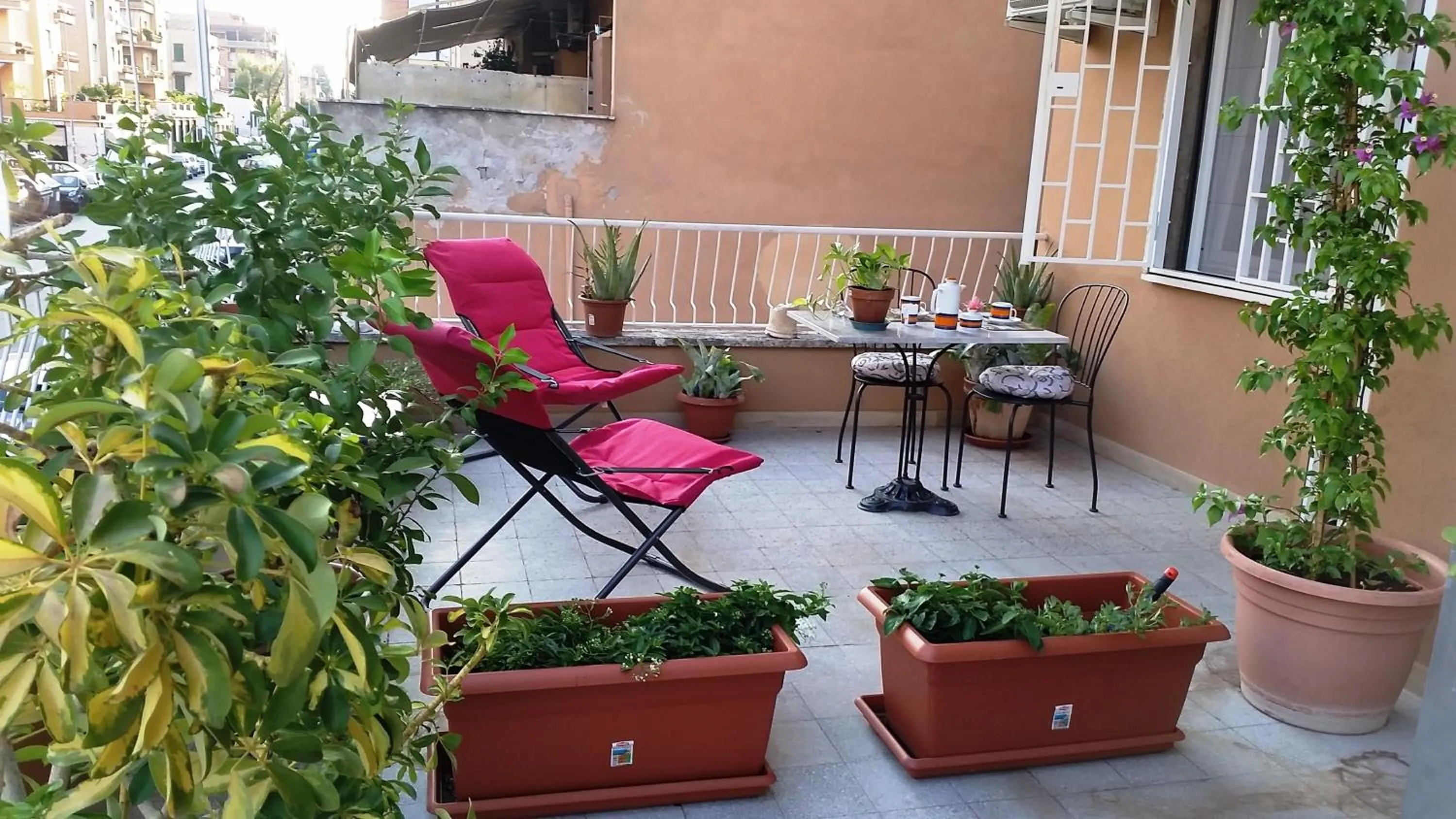 Balcony/Terrace in Alloggio Turistico via dei Faggi - Room