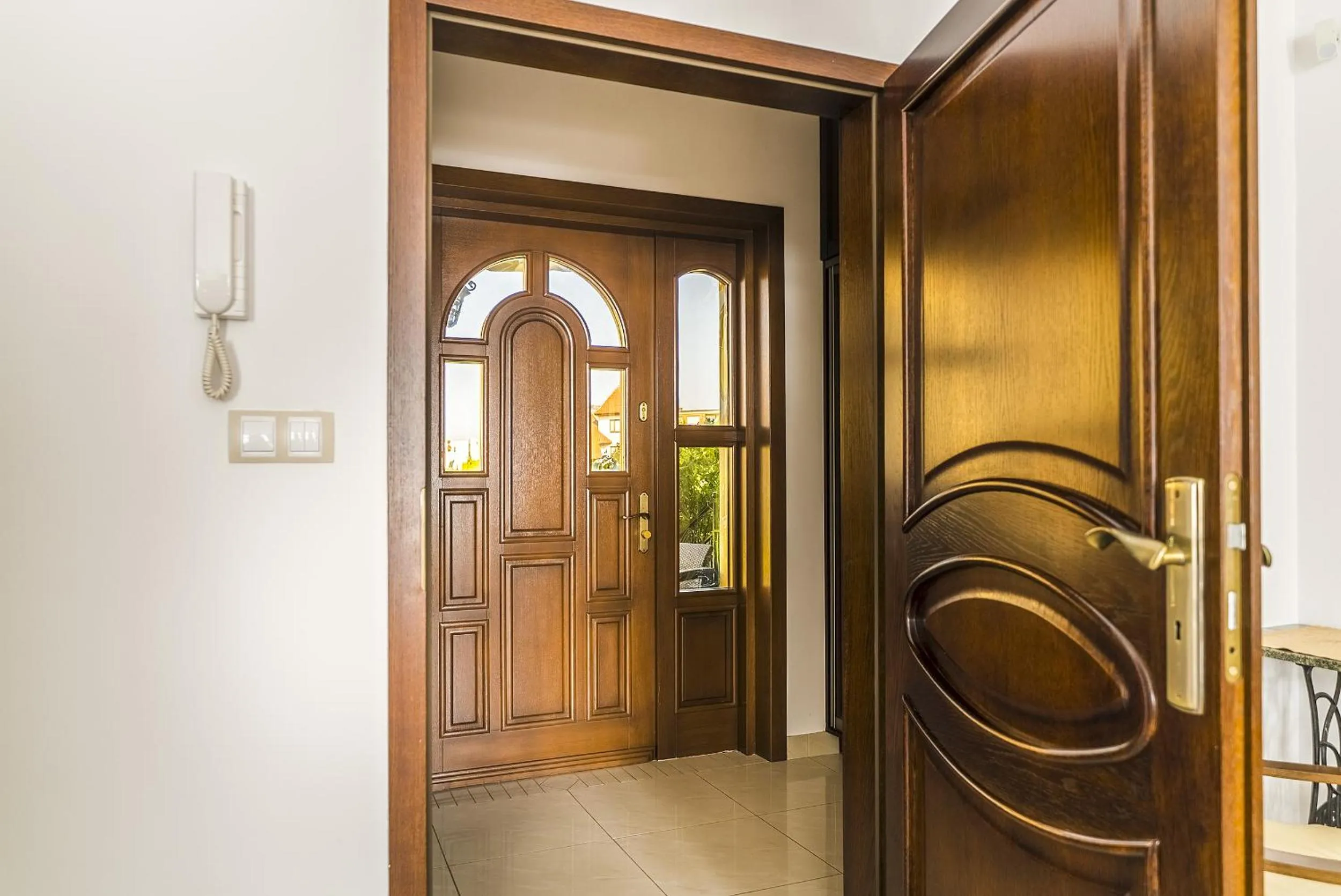 Facade/entrance in Willa Aleksander