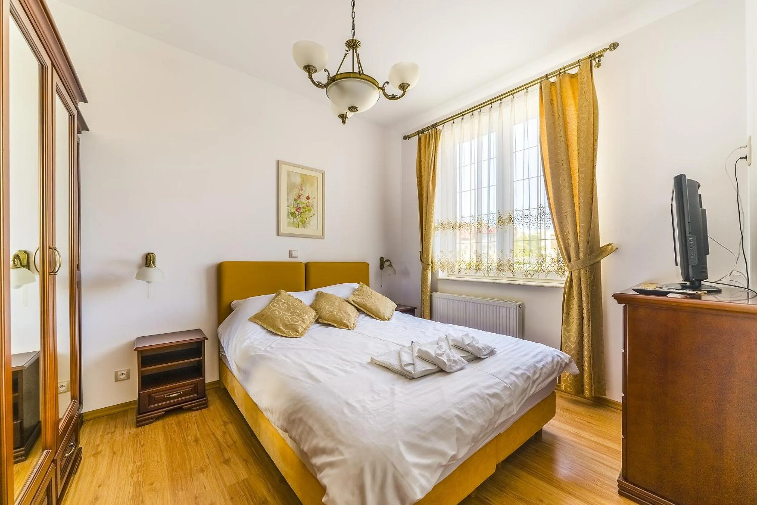 Bed in Willa Aleksander