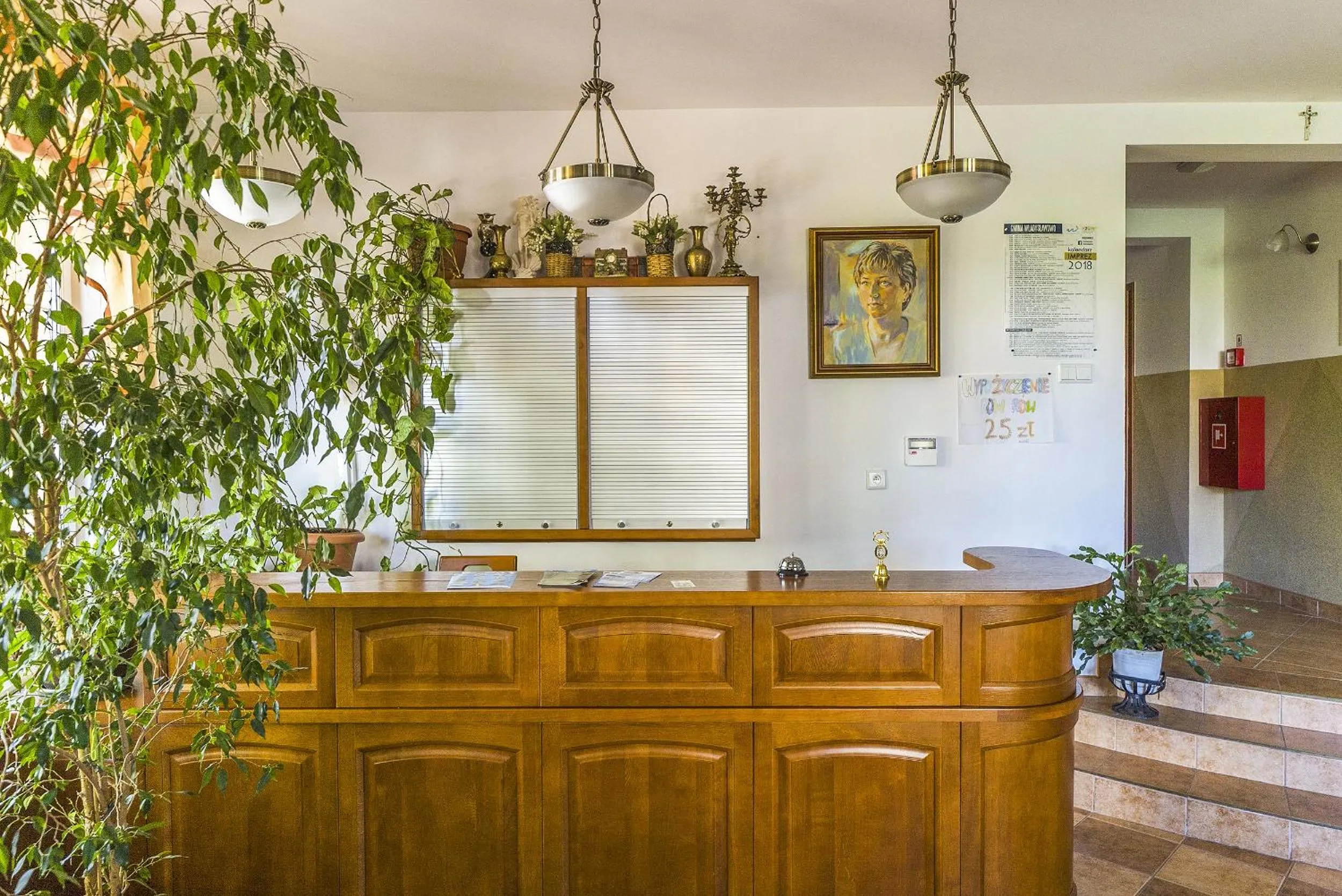 Lobby or reception in Willa Aleksander