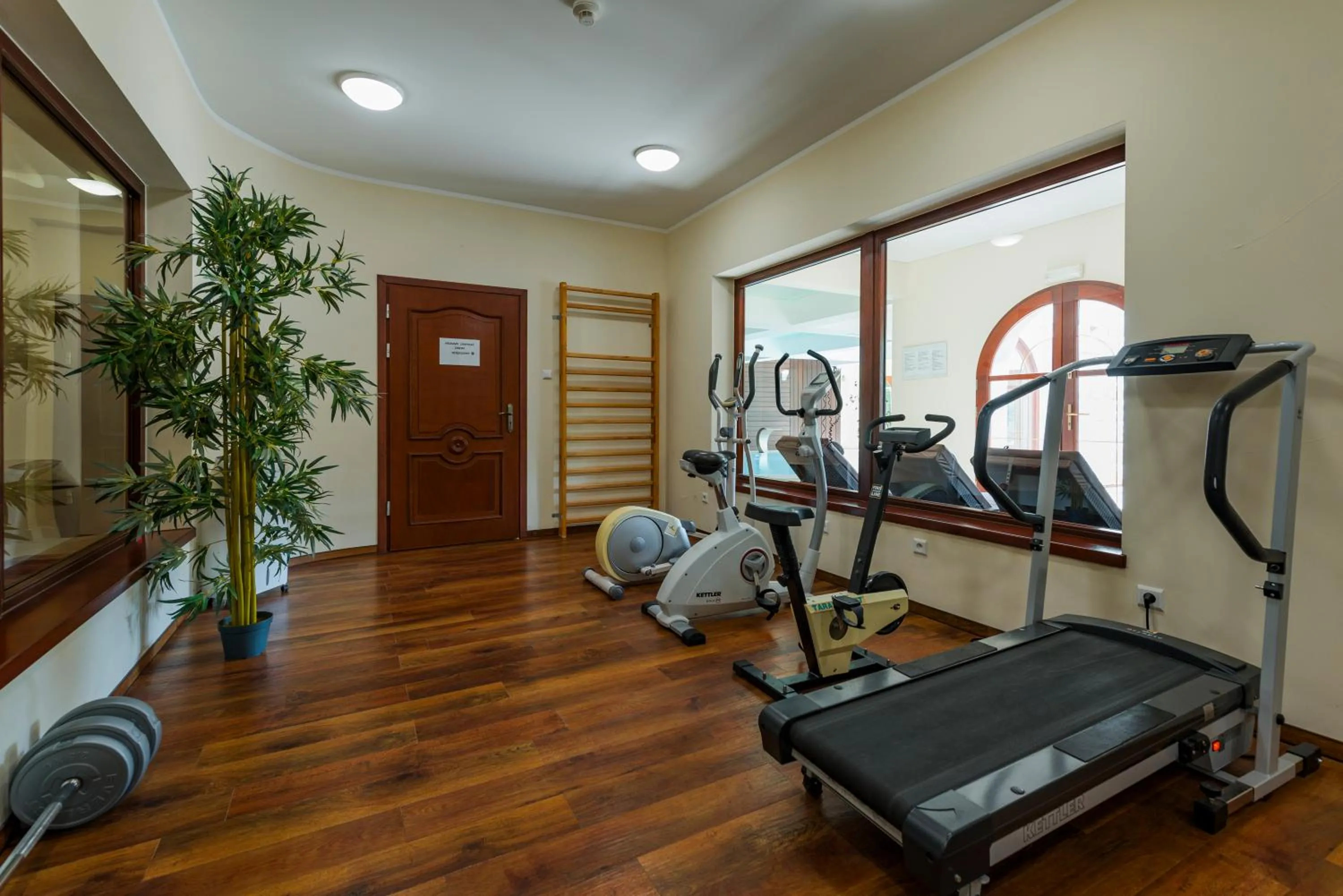 Fitness centre/facilities in Villa Wernera Hotel & Spa