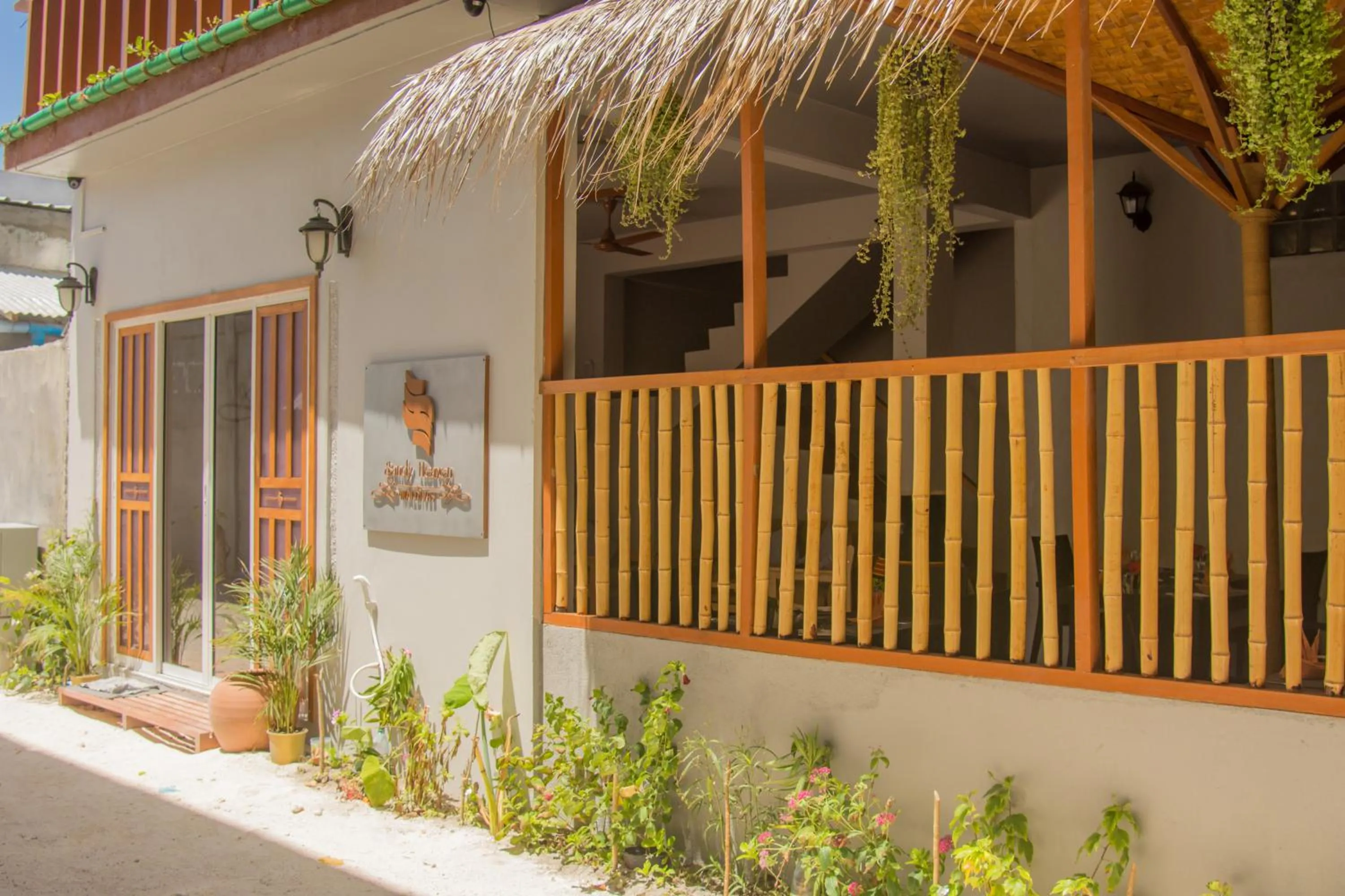 Facade/entrance in Sandy Heaven Maldives