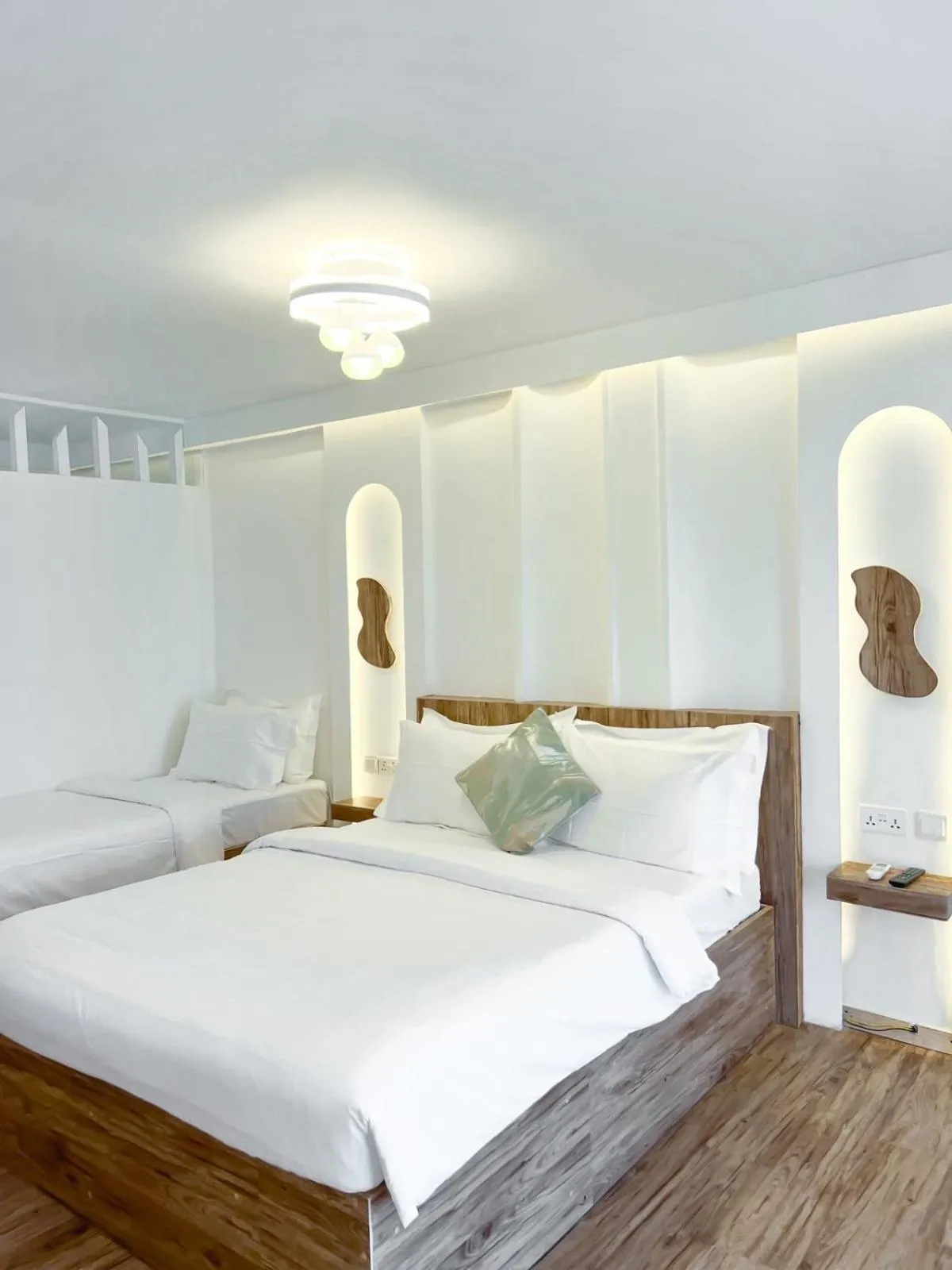 Bed in Sandy Heaven Maldives