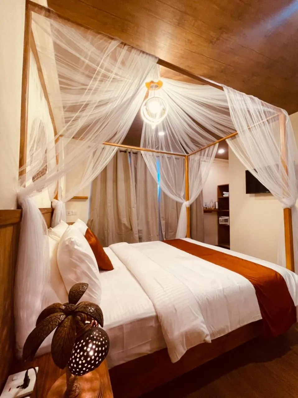 Bed in Sandy Heaven Maldives