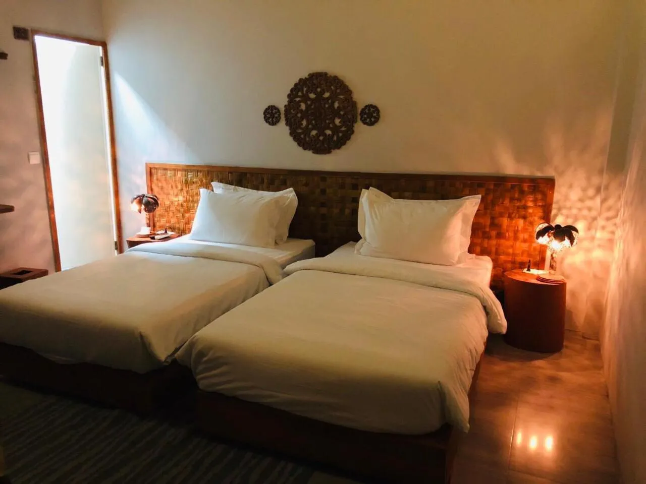 Bed in Sandy Heaven Maldives