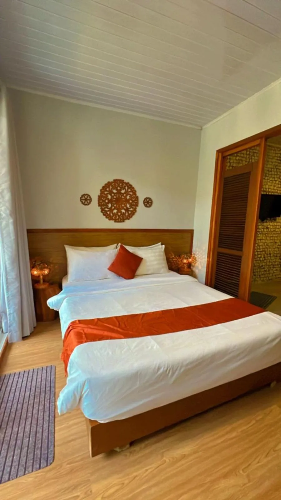 Bed in Sandy Heaven Maldives