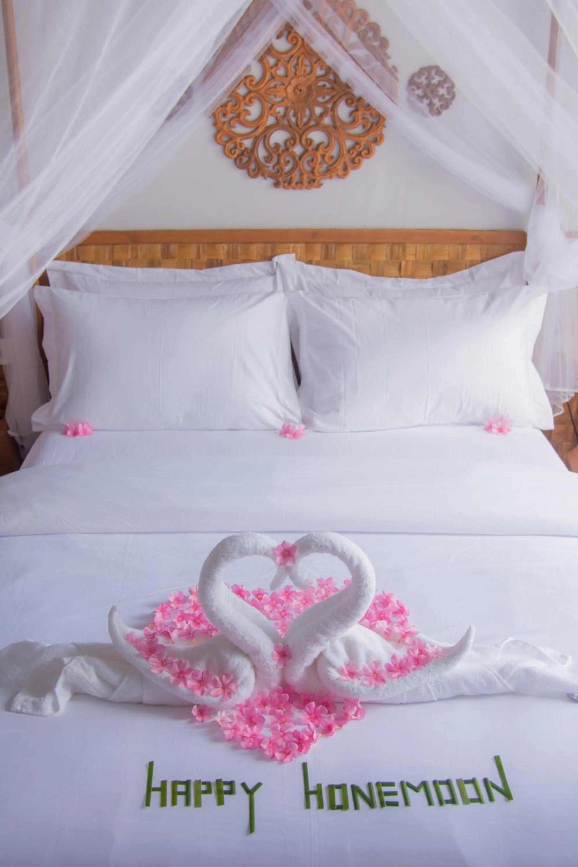 Bed in Sandy Heaven Maldives