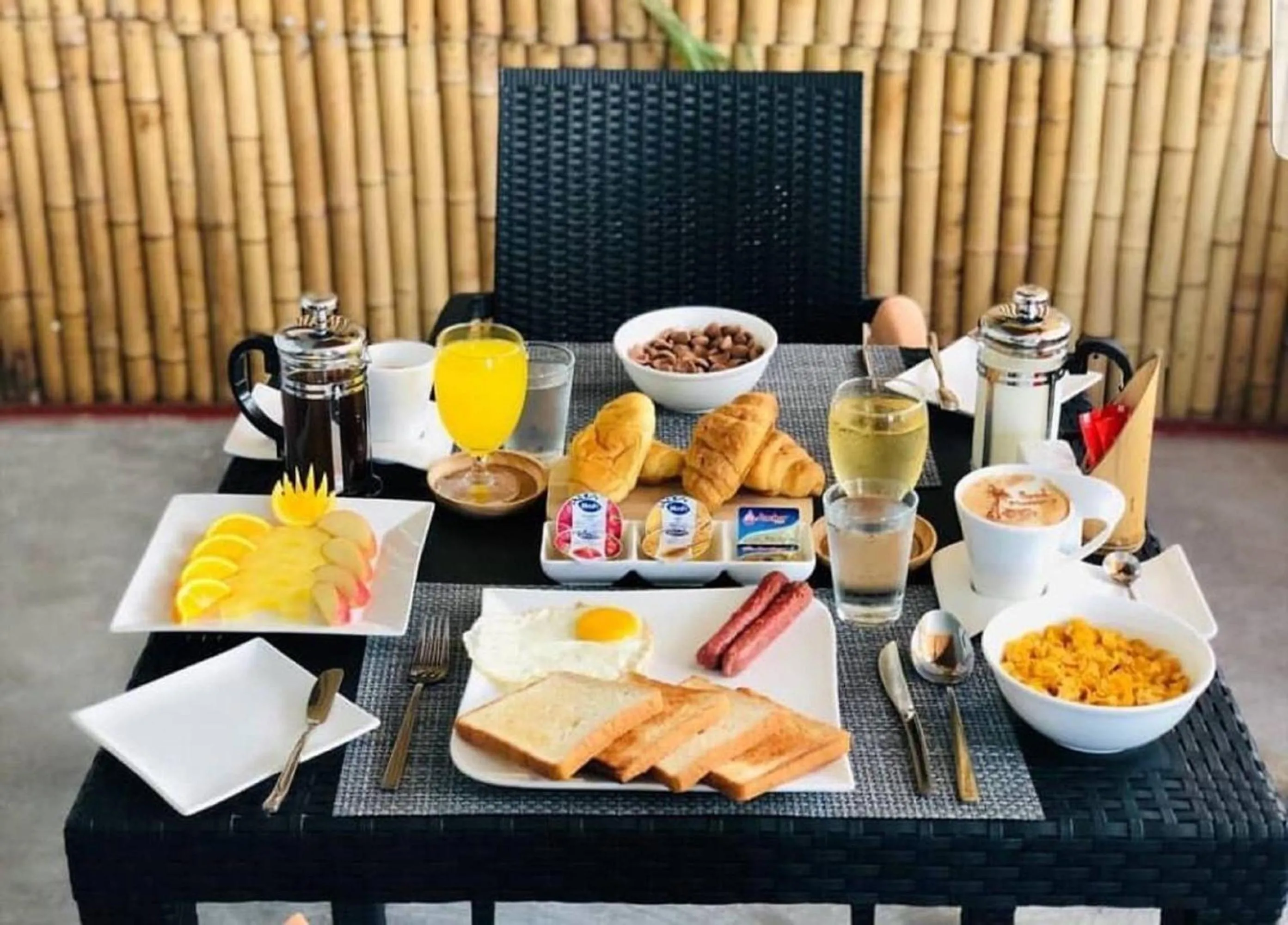 Food close-up in Sandy Heaven Maldives