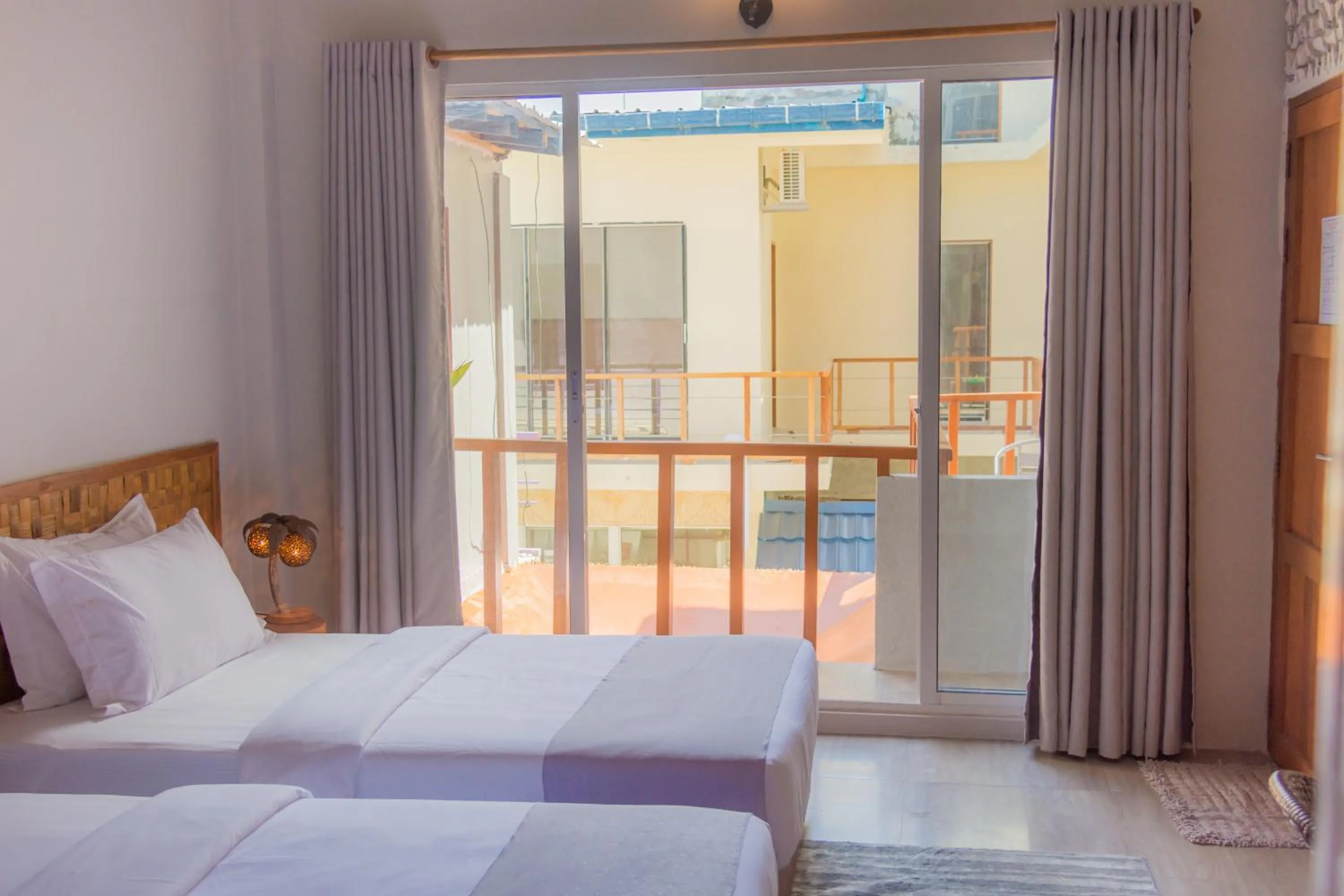 Bed in Sandy Heaven Maldives