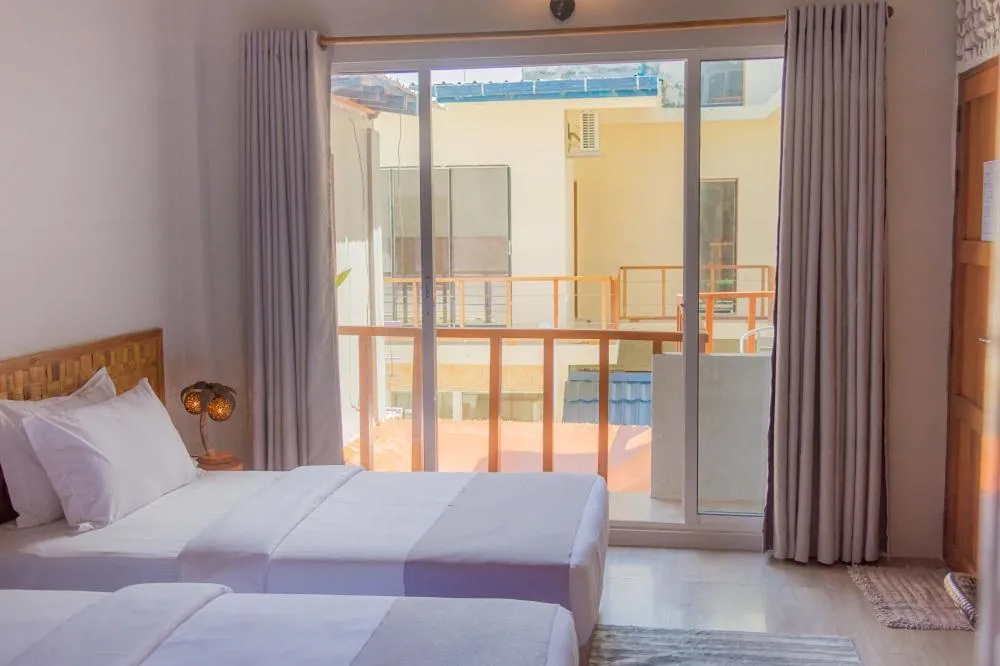 Bed in Sandy Heaven Maldives