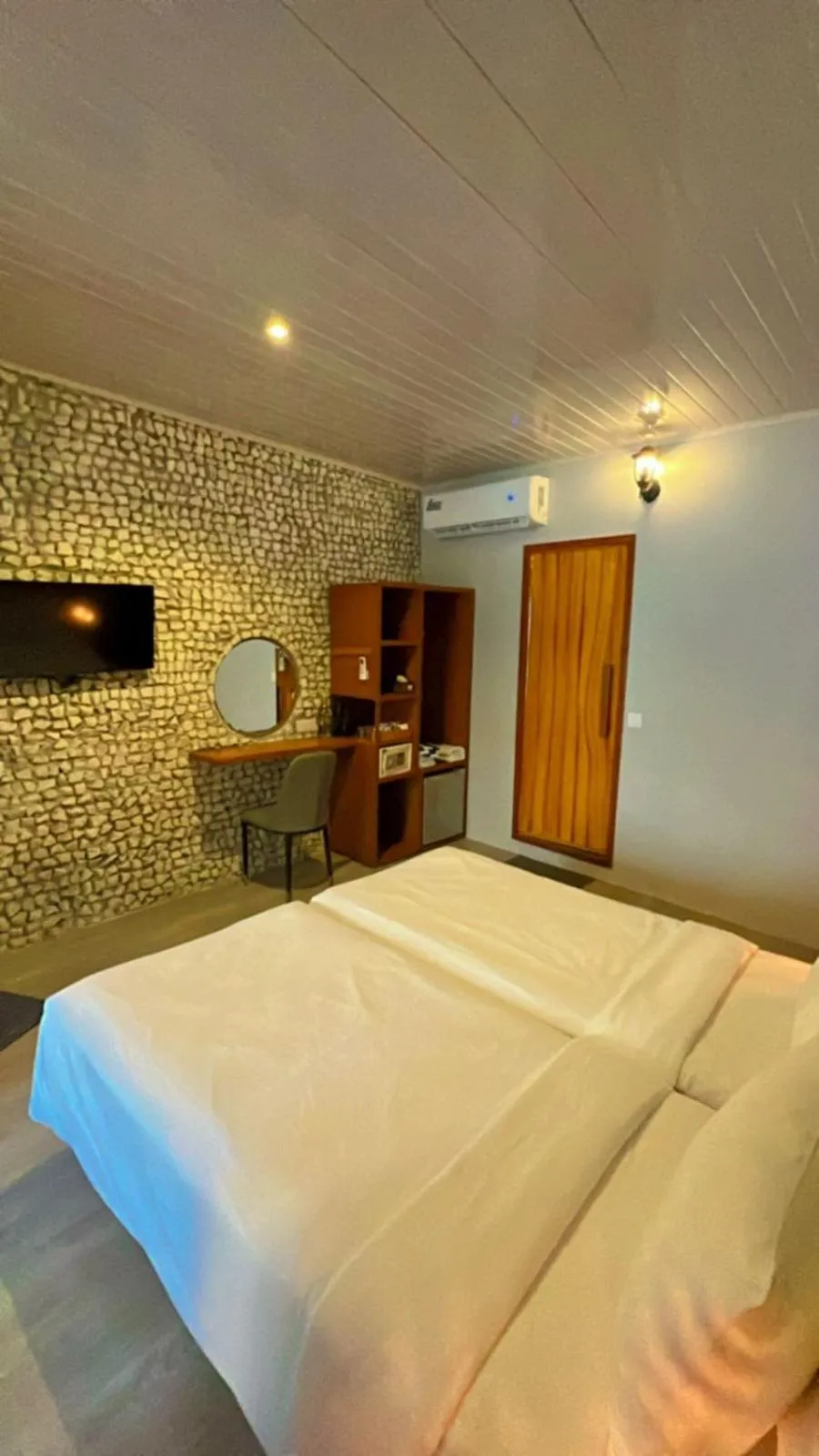 Bed in Sandy Heaven Maldives