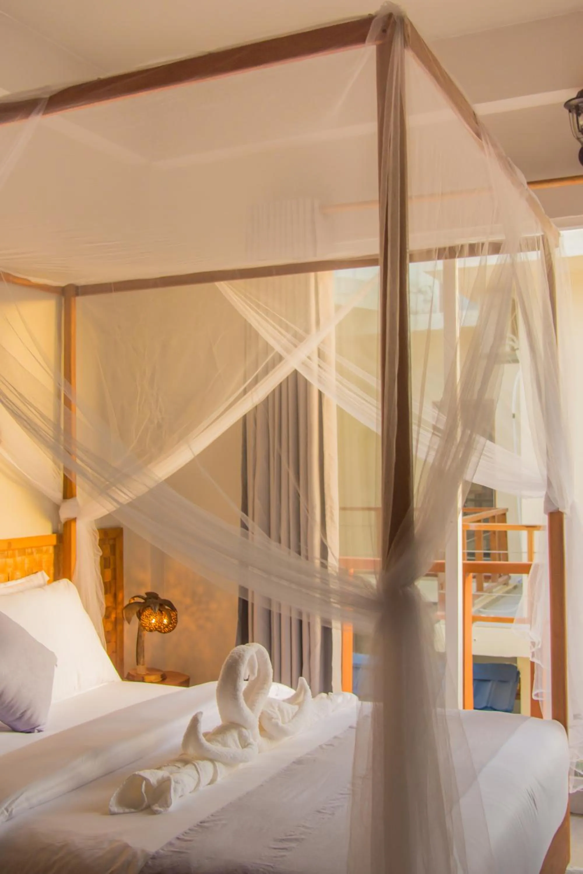 Bed in Sandy Heaven Maldives