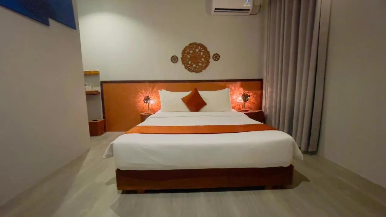 Bed in Sandy Heaven Maldives