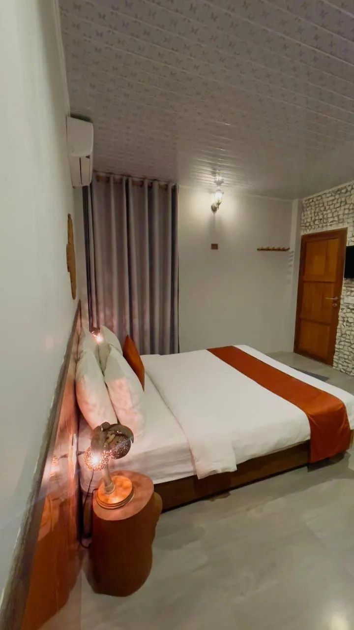 Bed in Sandy Heaven Maldives