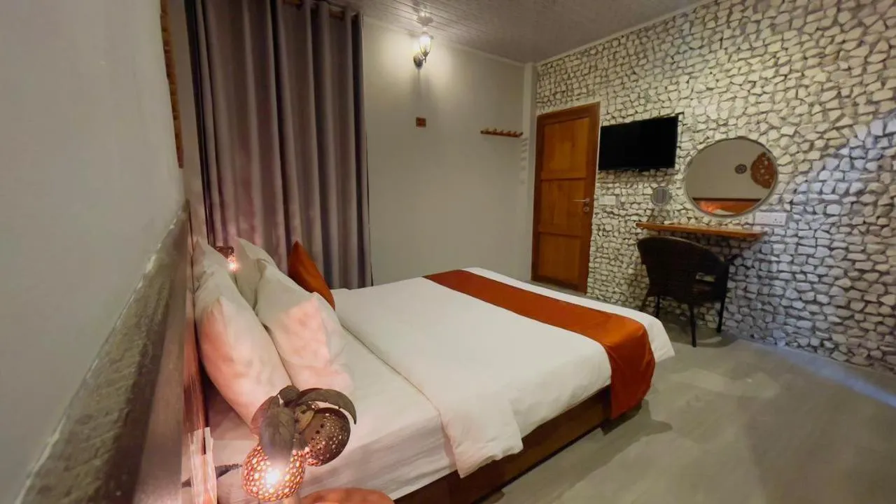 Bed in Sandy Heaven Maldives