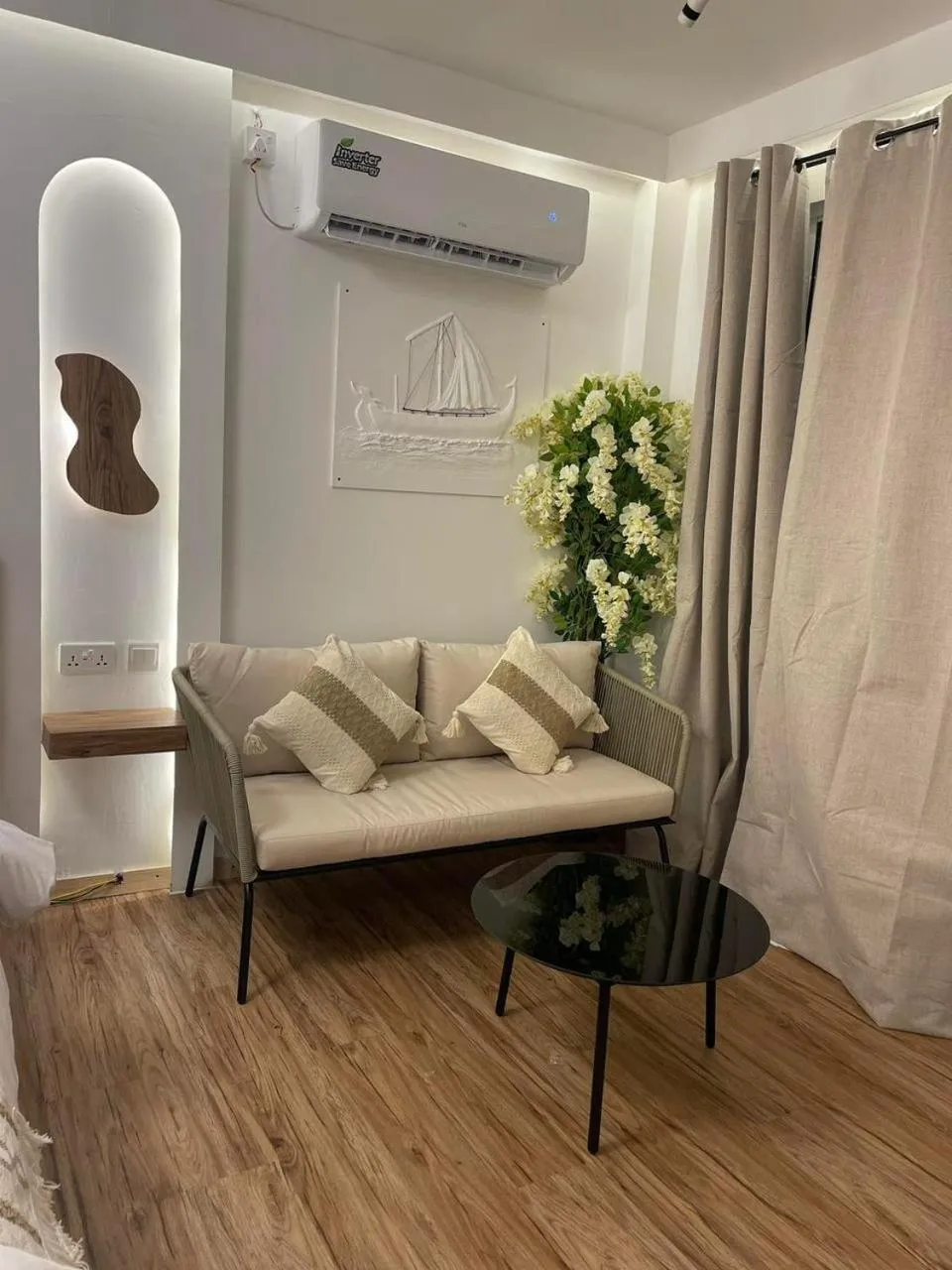 Seating area in Sandy Heaven Maldives
