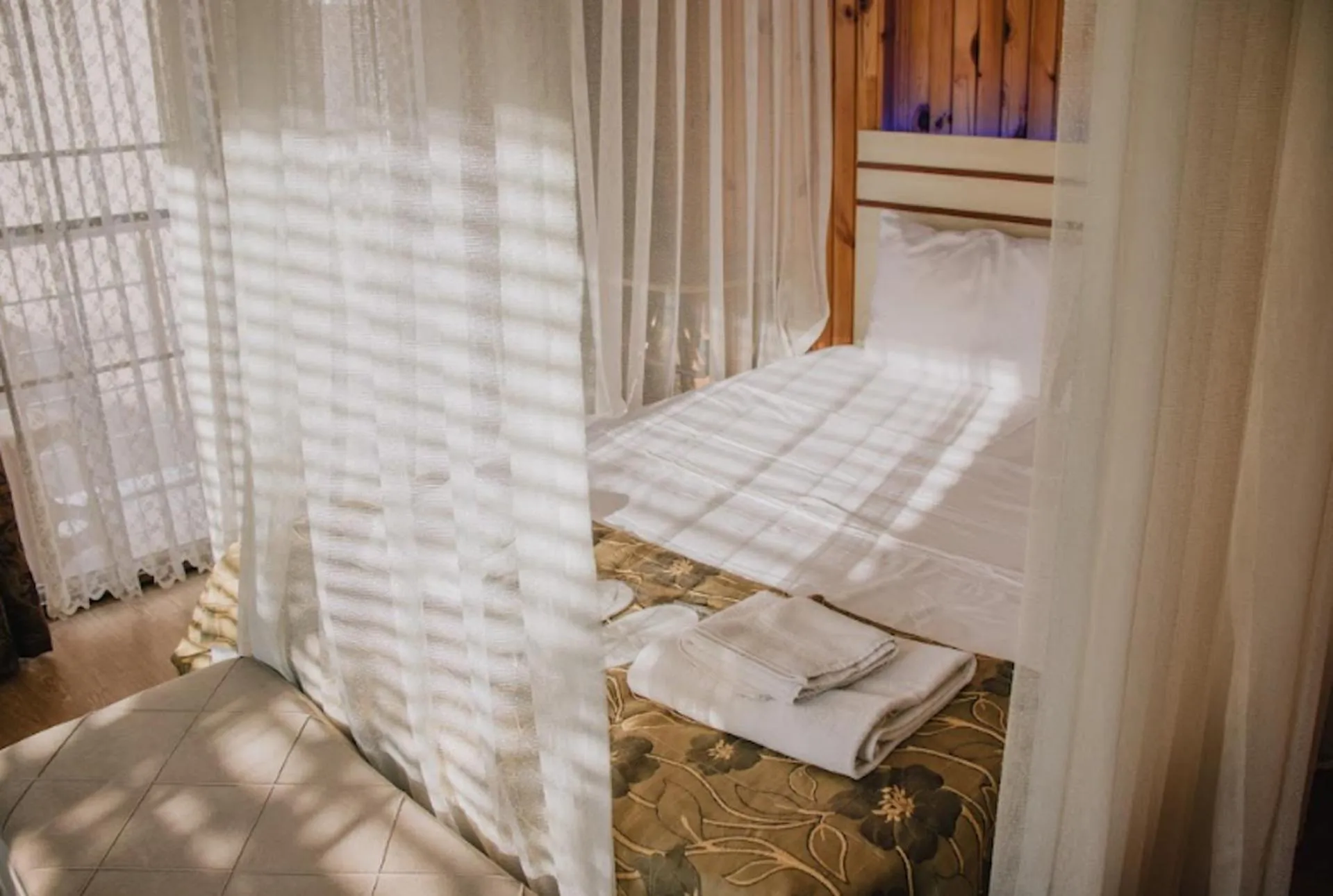 Bed in Ağva Ayışığı Otel