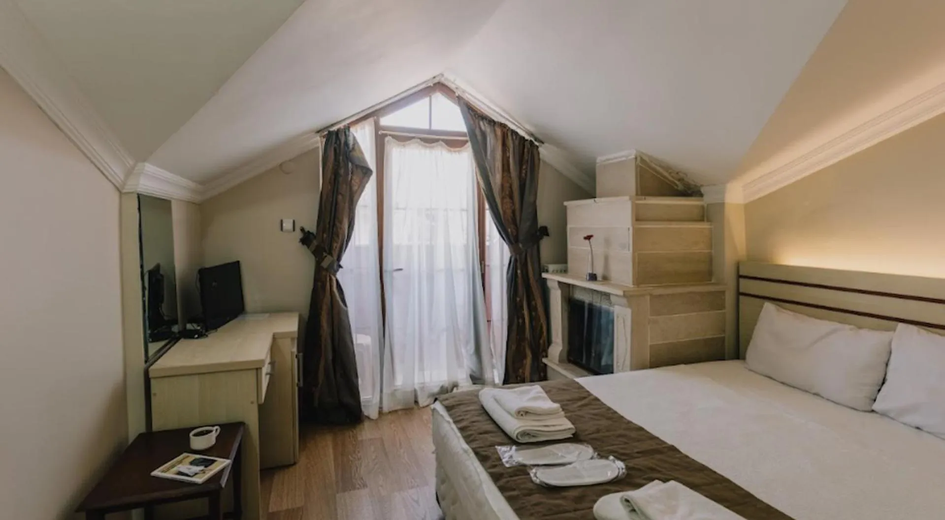 Bed in Ağva Ayışığı Otel