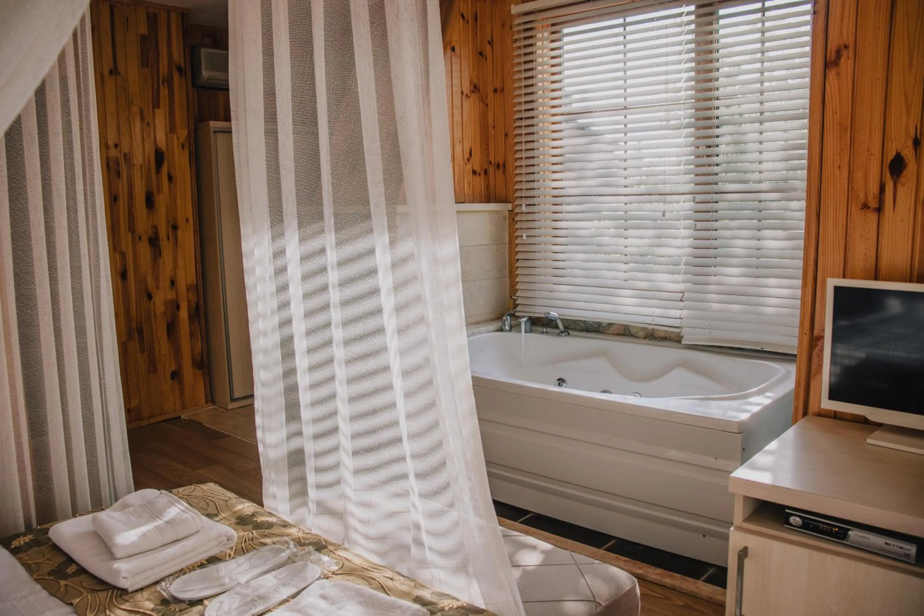 Bed in Ağva Ayışığı Otel