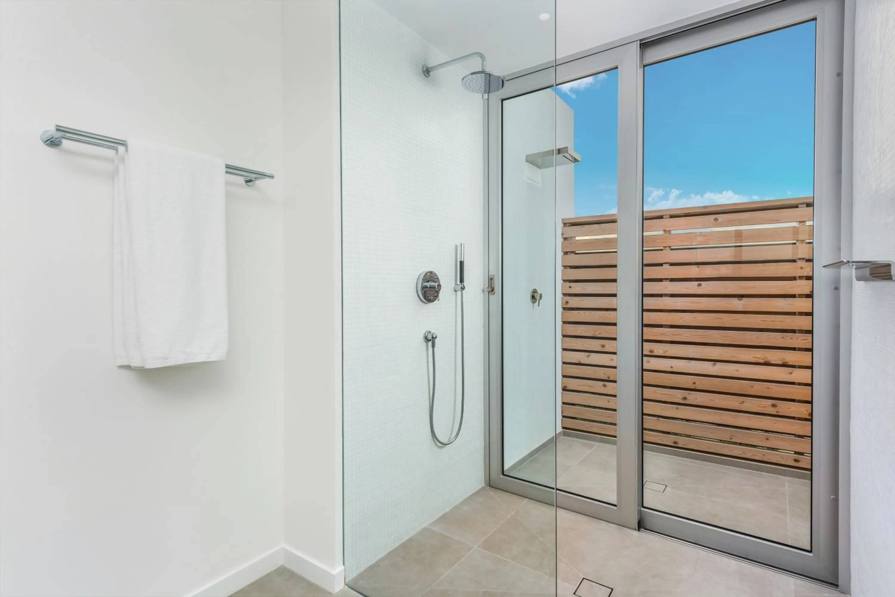 Shower in Beach Enclave