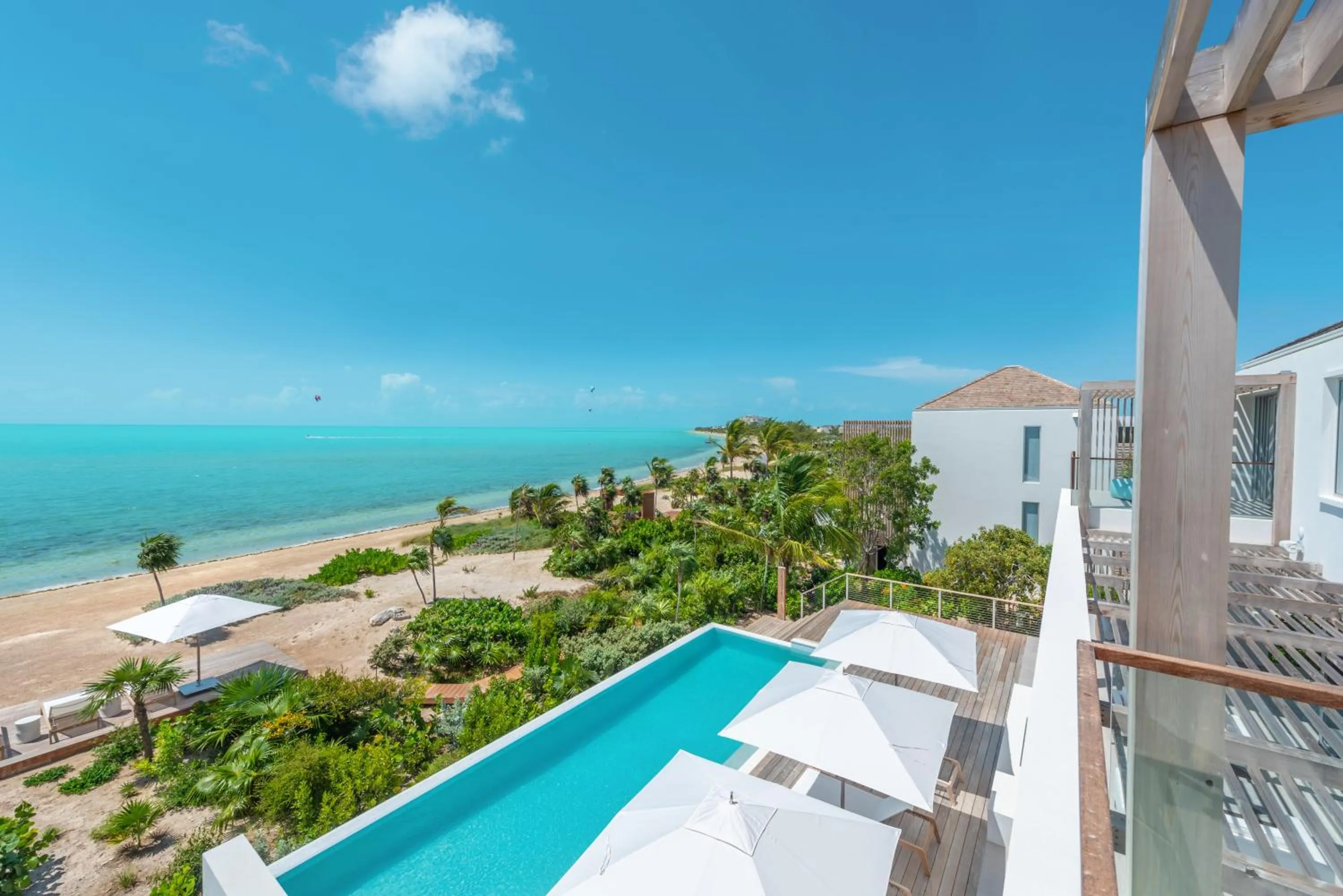 Pool view in Beach Enclave
