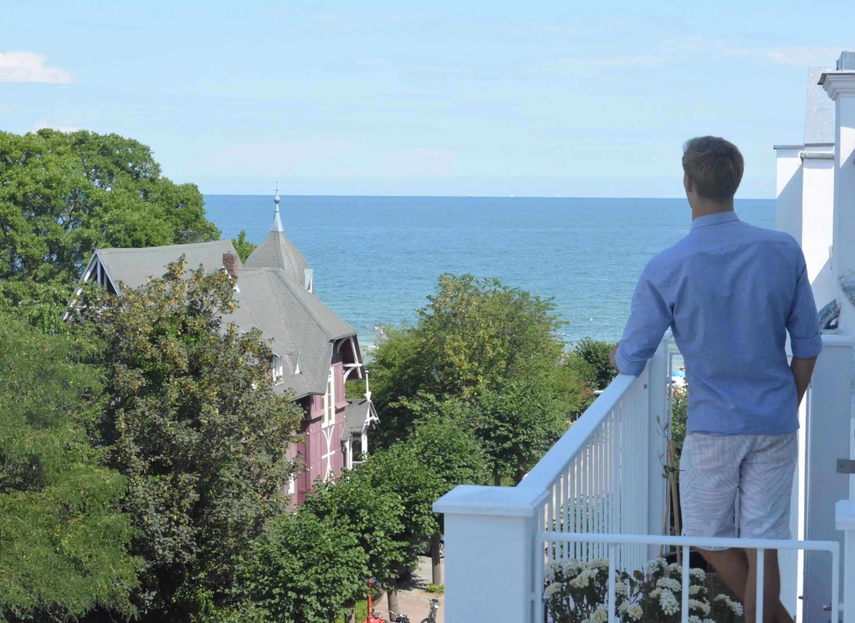 Lake view in Hotel Villa Schwanebeck