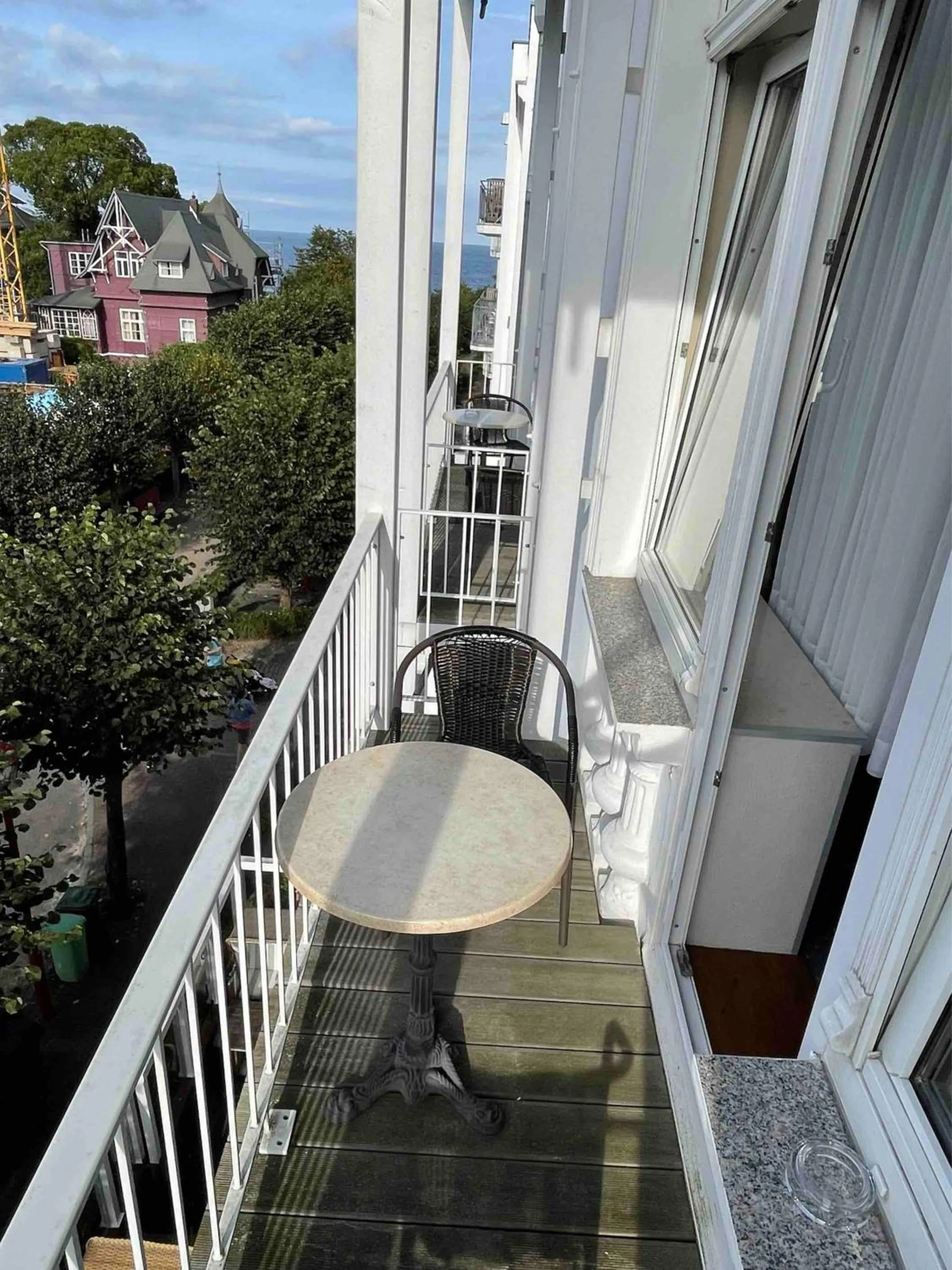 Balcony/Terrace in Hotel Villa Schwanebeck