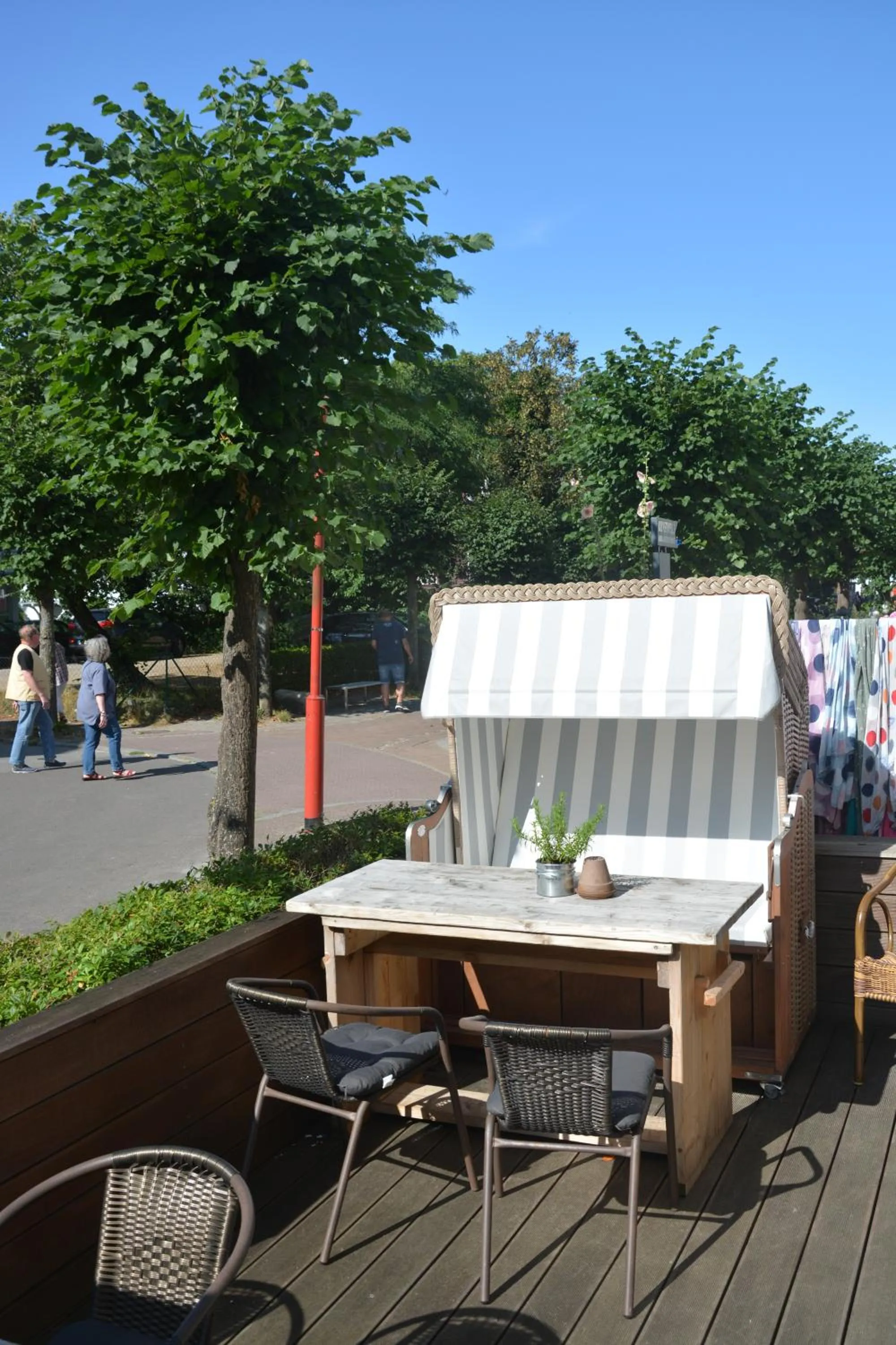 Decorative detail in Hotel Villa Schwanebeck