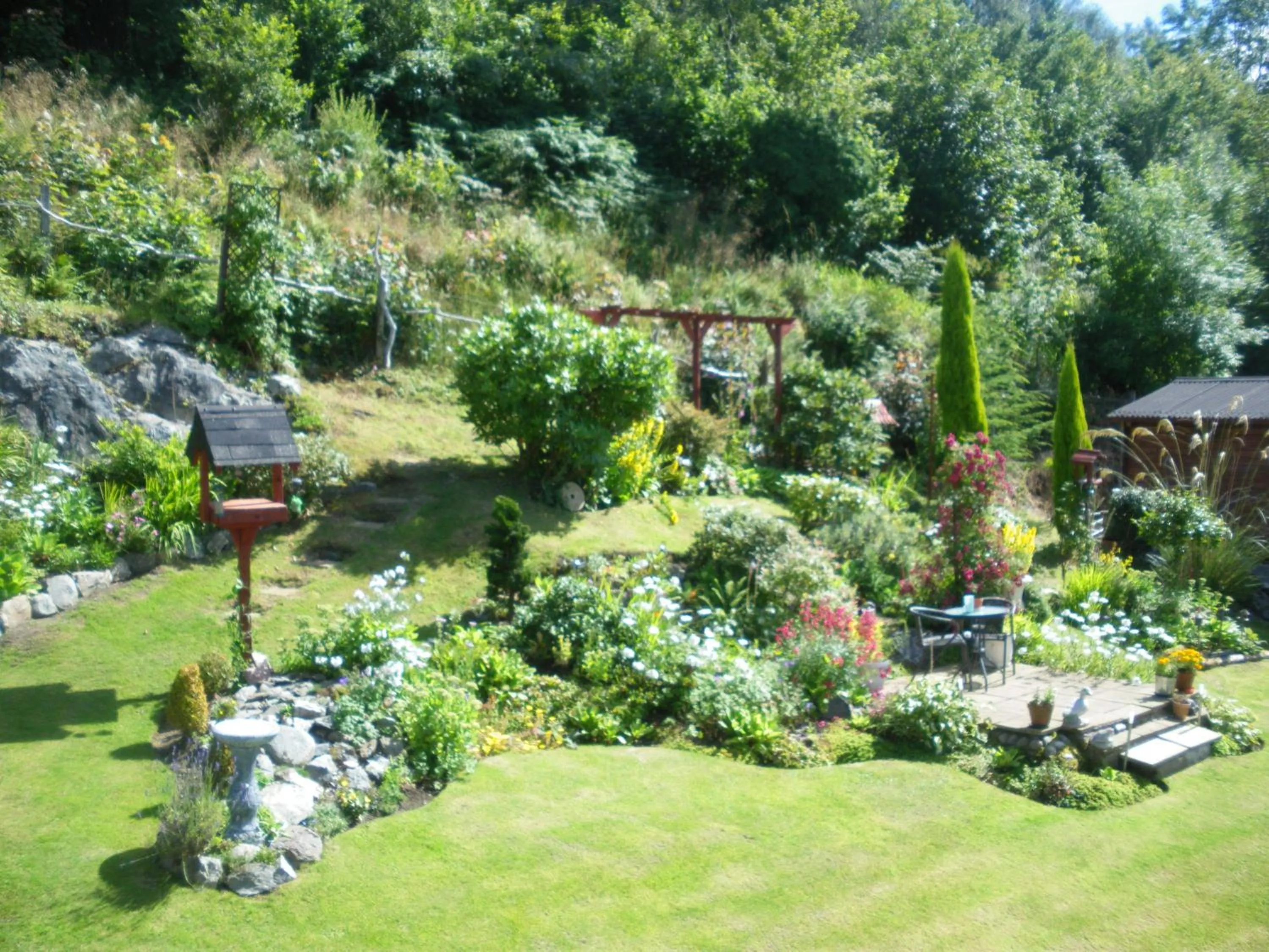 Garden in Hillview Guest House