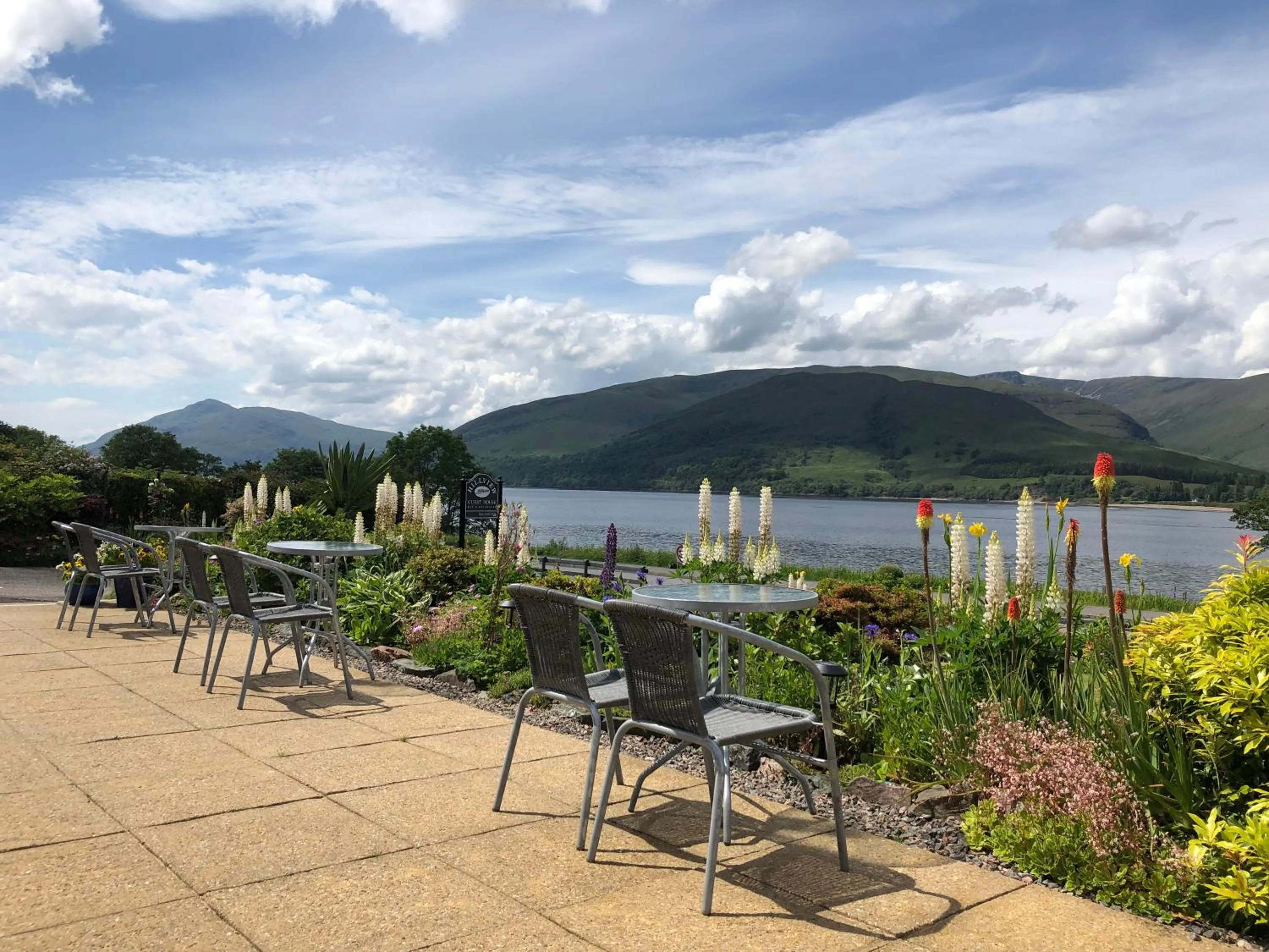 Lake view in Hillview Guest House