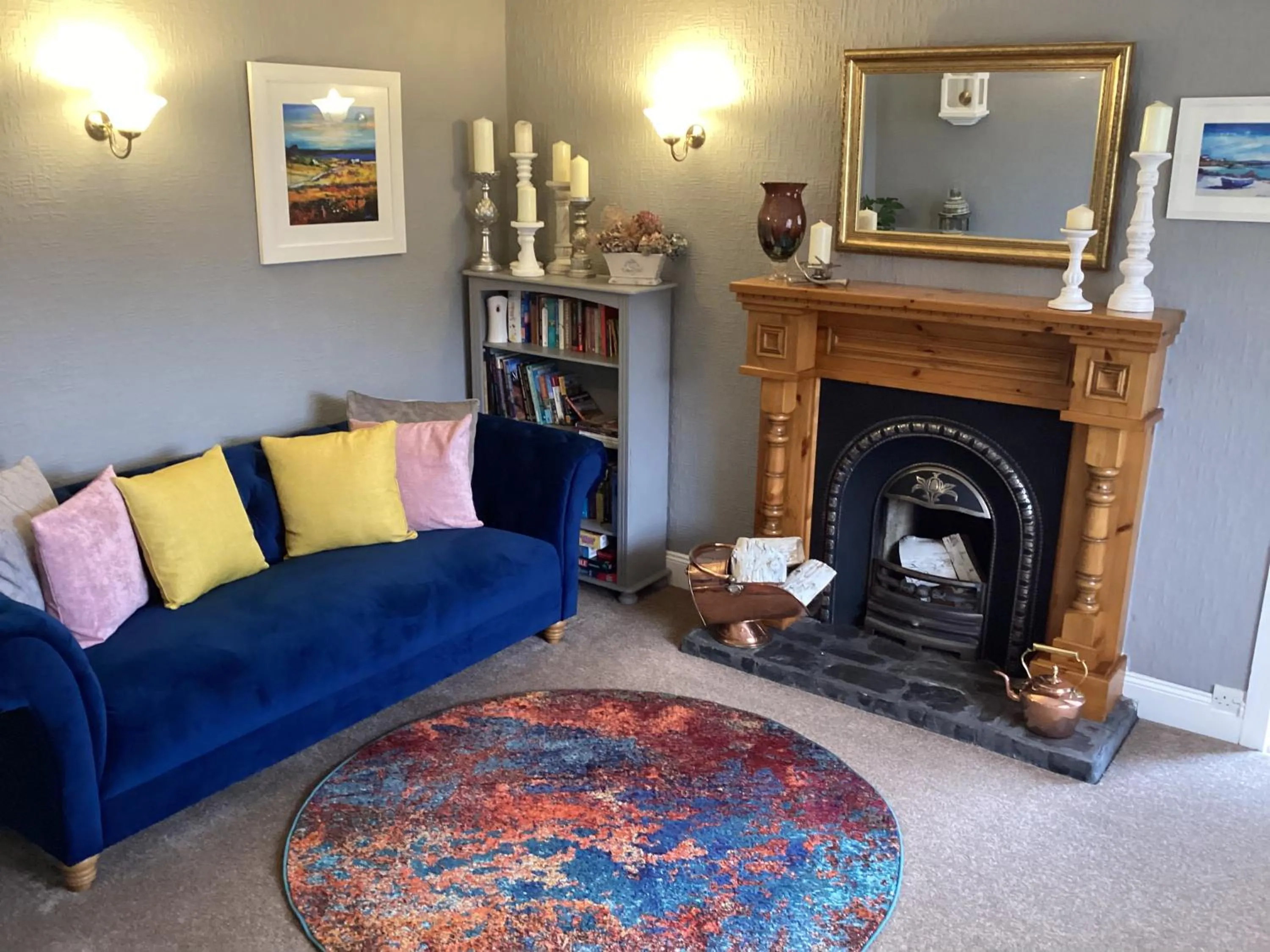 Living room in Hillview Guest House