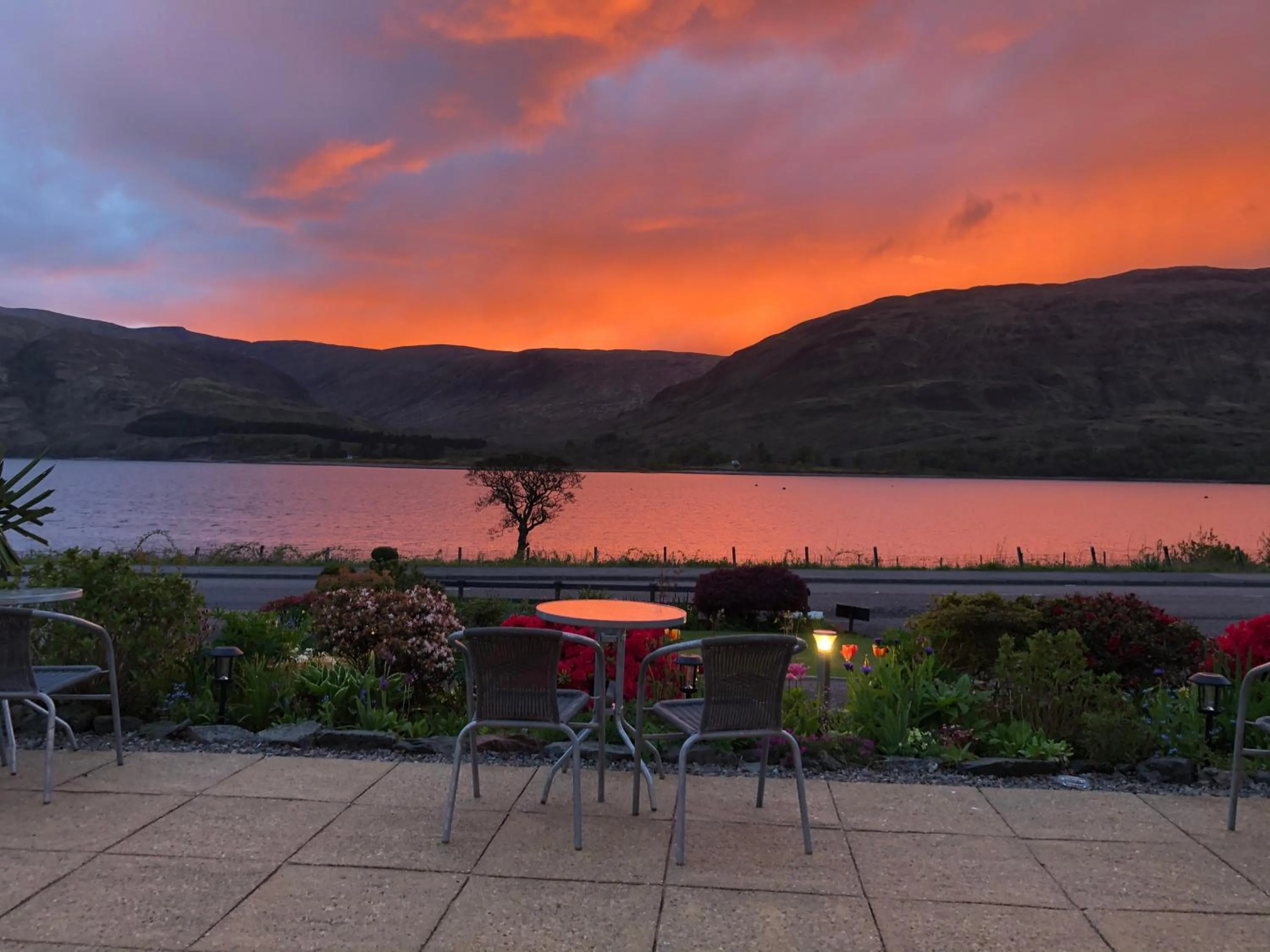 Lake view in Hillview Guest House