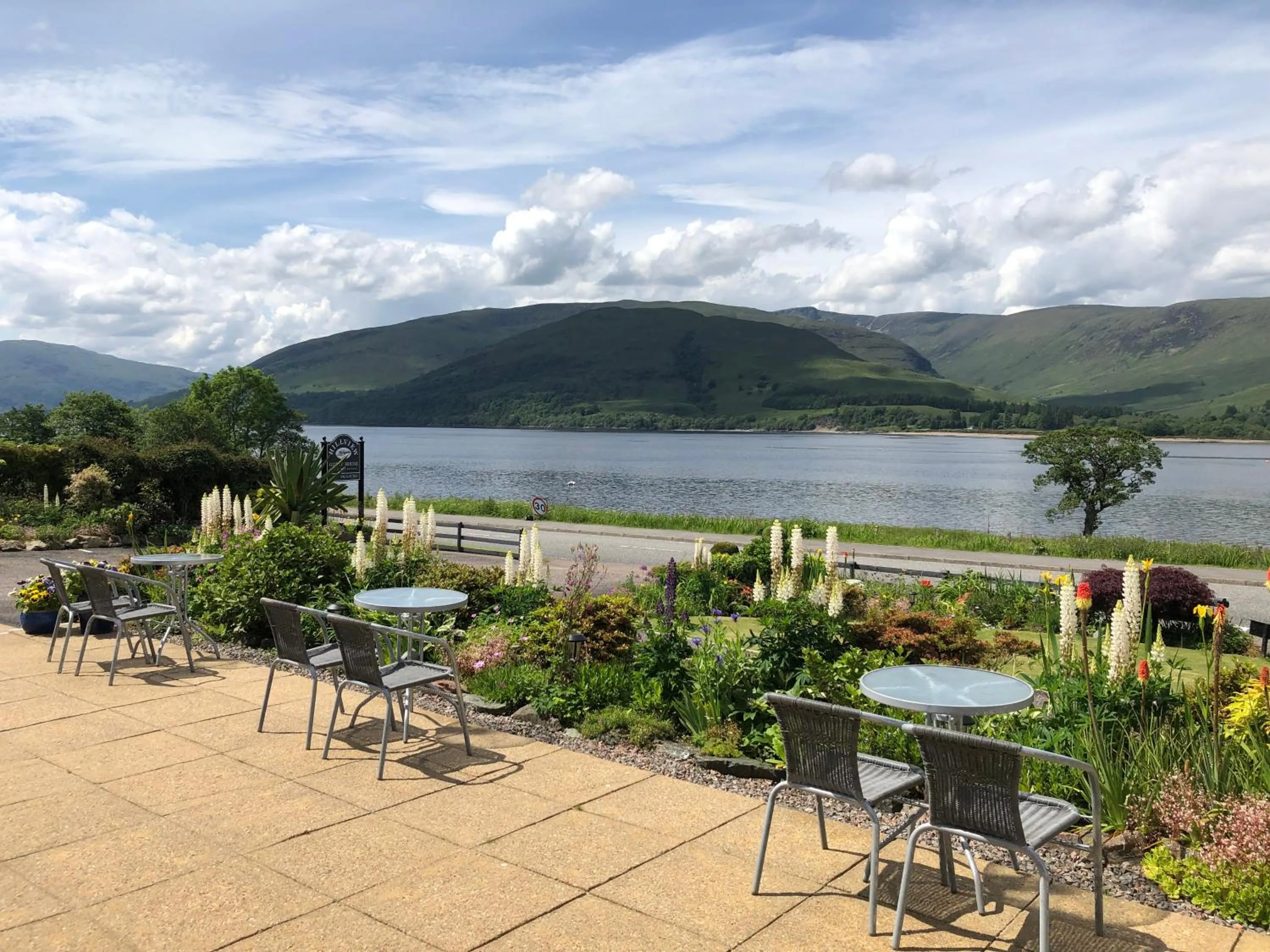 Patio in Hillview Guest House
