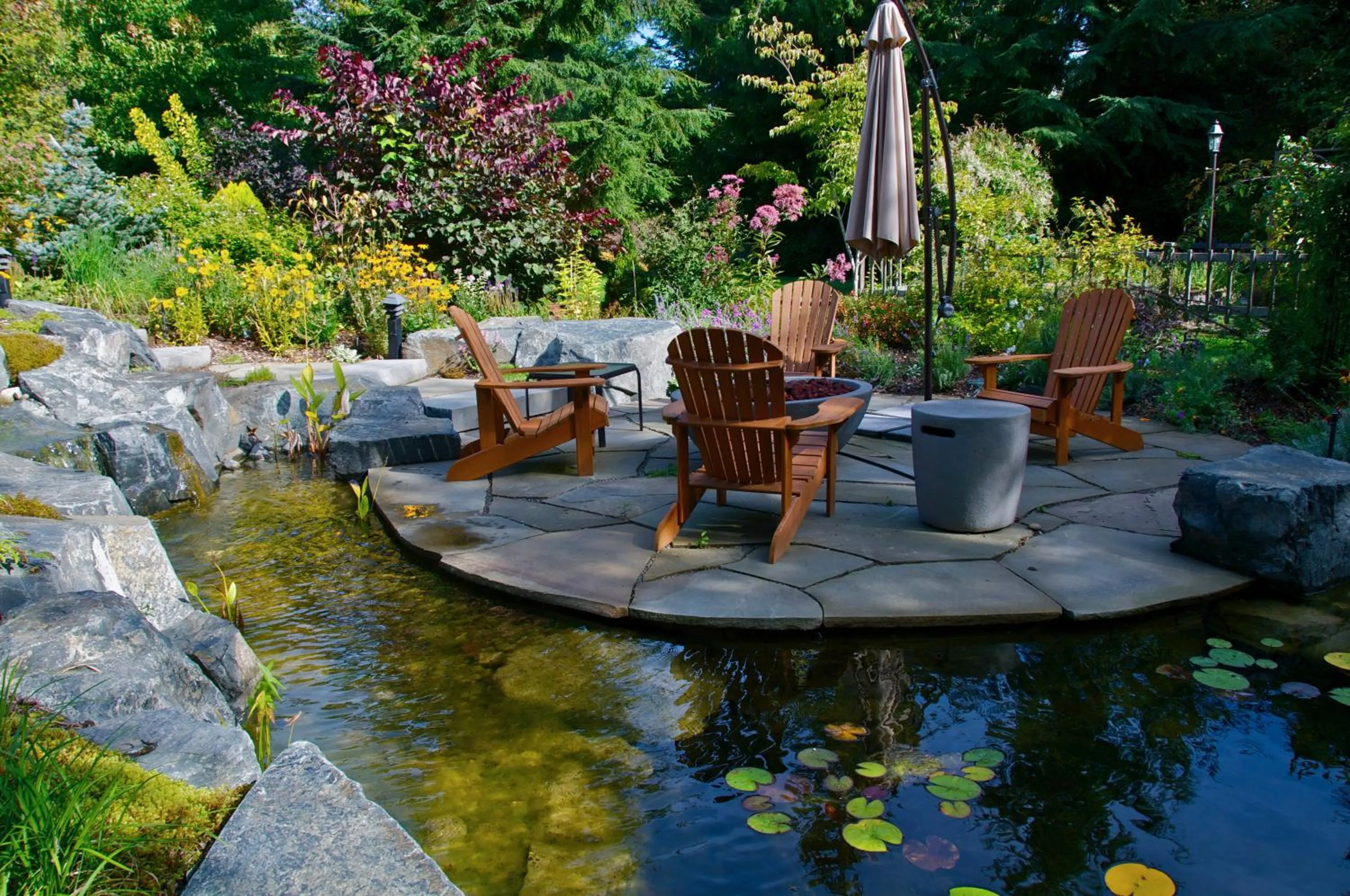 Garden, BBQ Facilities in Wetherly Inn & Spa