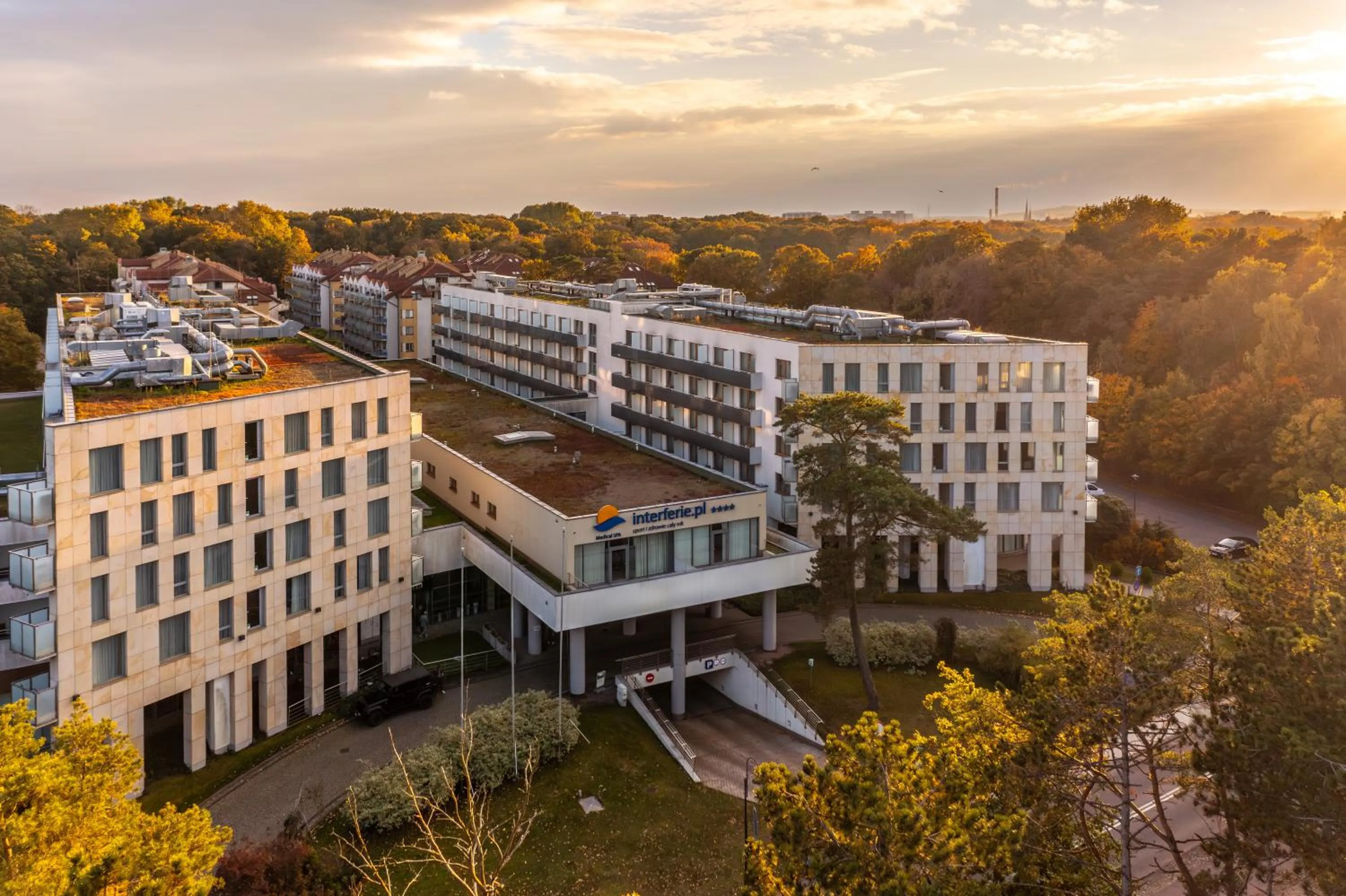 Property building in Hotel Interferie Medical SPA