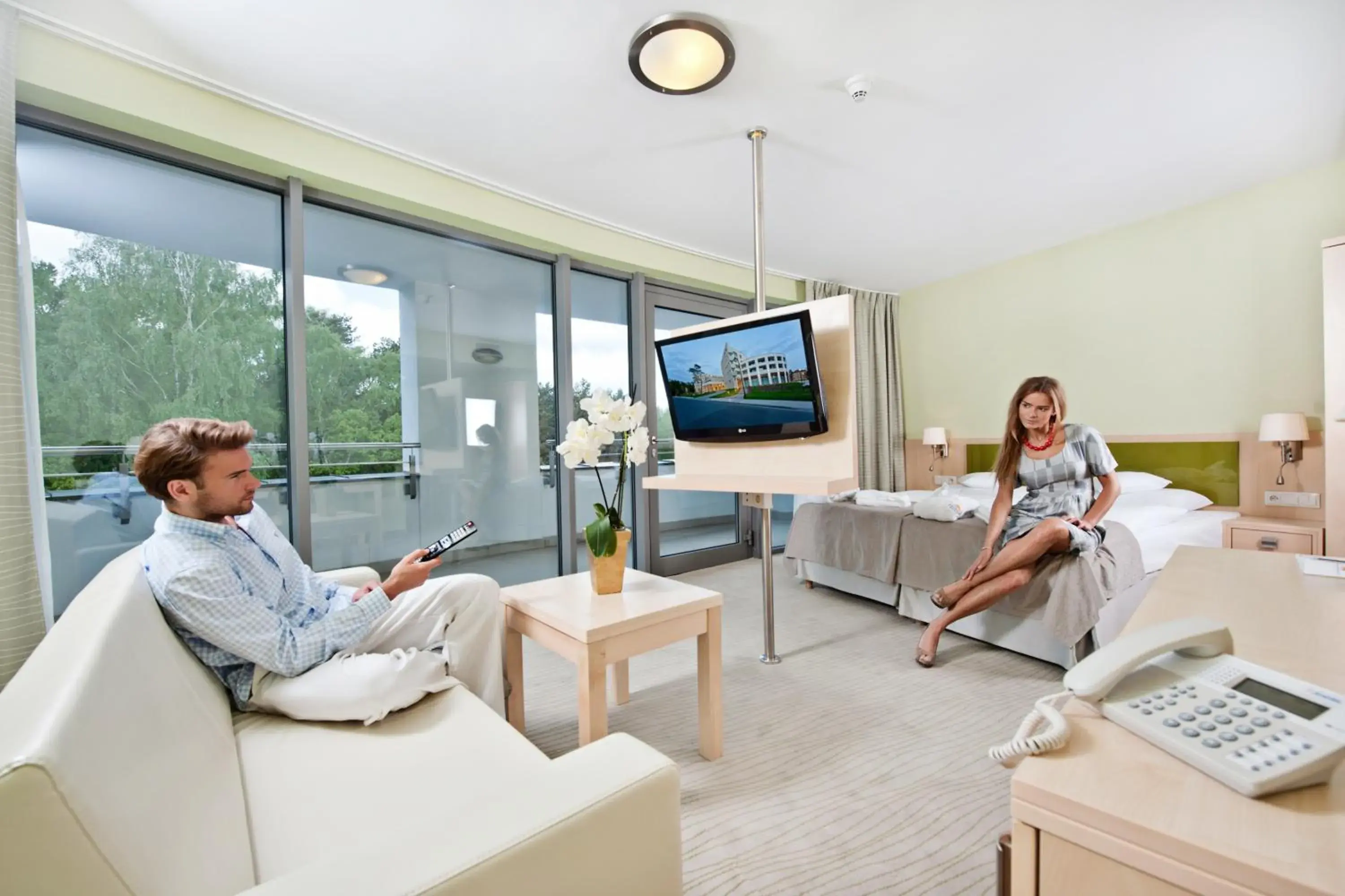 Superior Double Room in Hotel Interferie Medical SPA Superior Double Room in Hotel Interferie Medical SPA