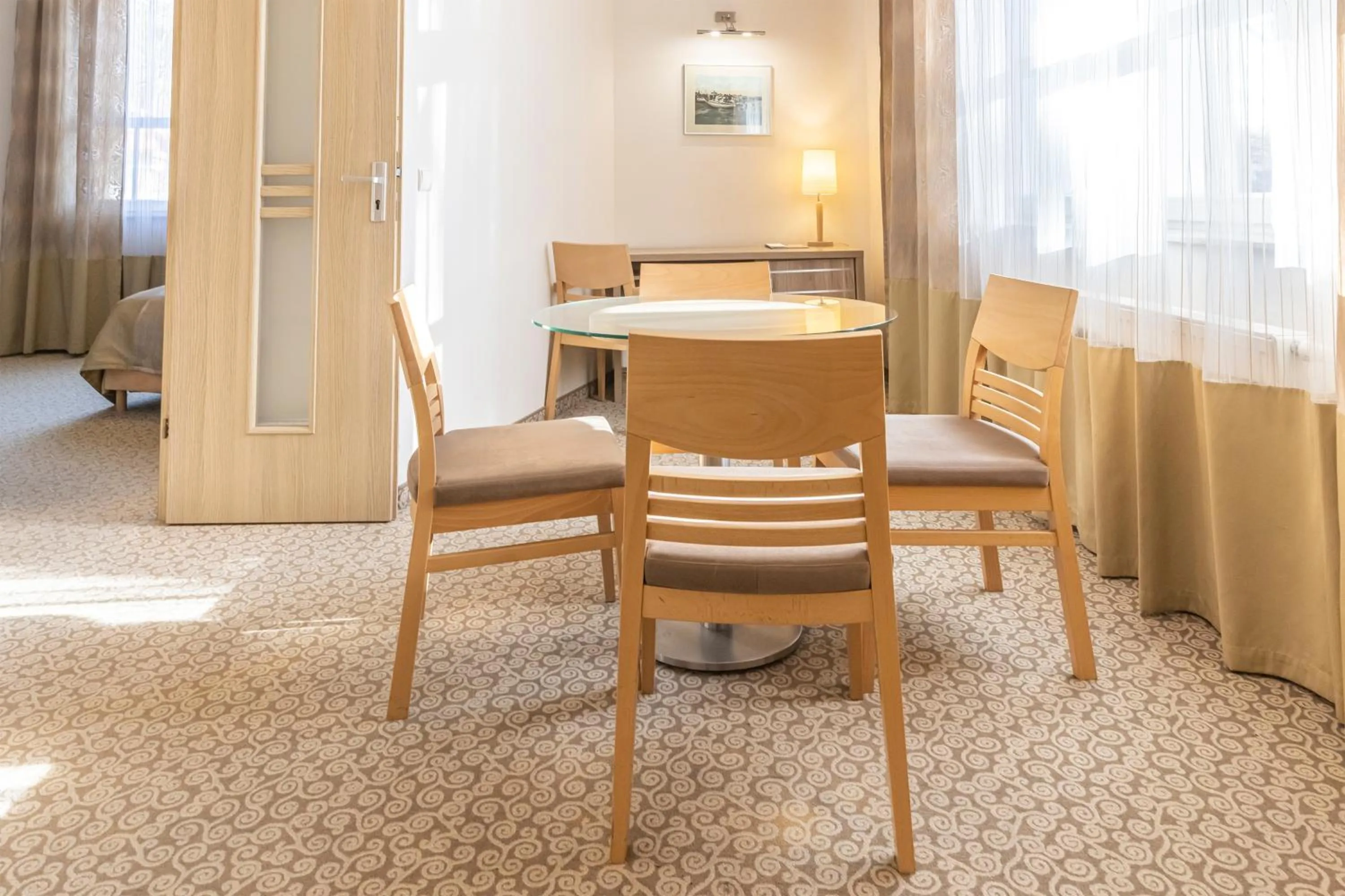 Seating area in Hotel Cesarskie Ogrody