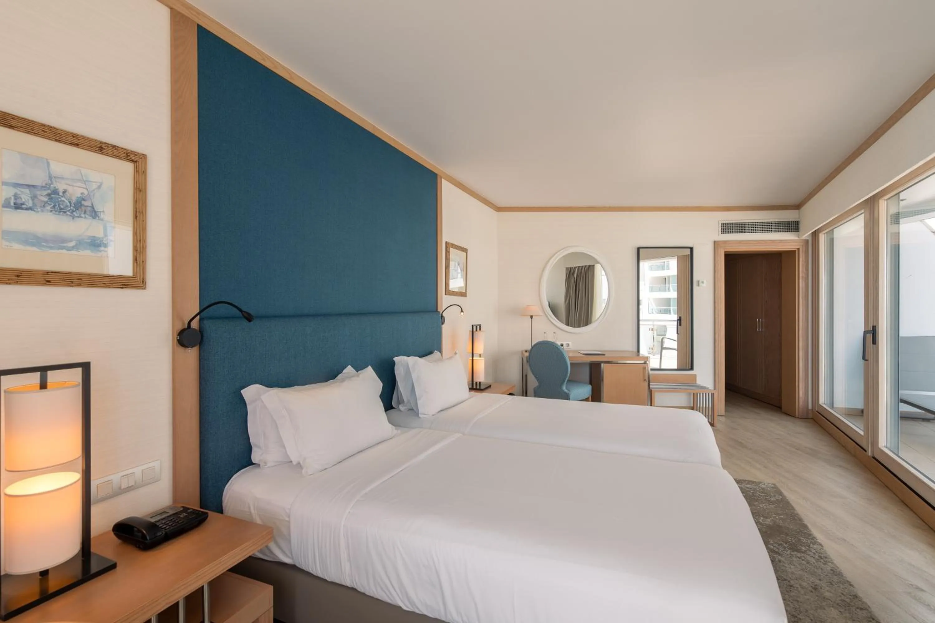 Bed in Sesimbra Oceanfront Hotel - Preferred Hotels and Resorts